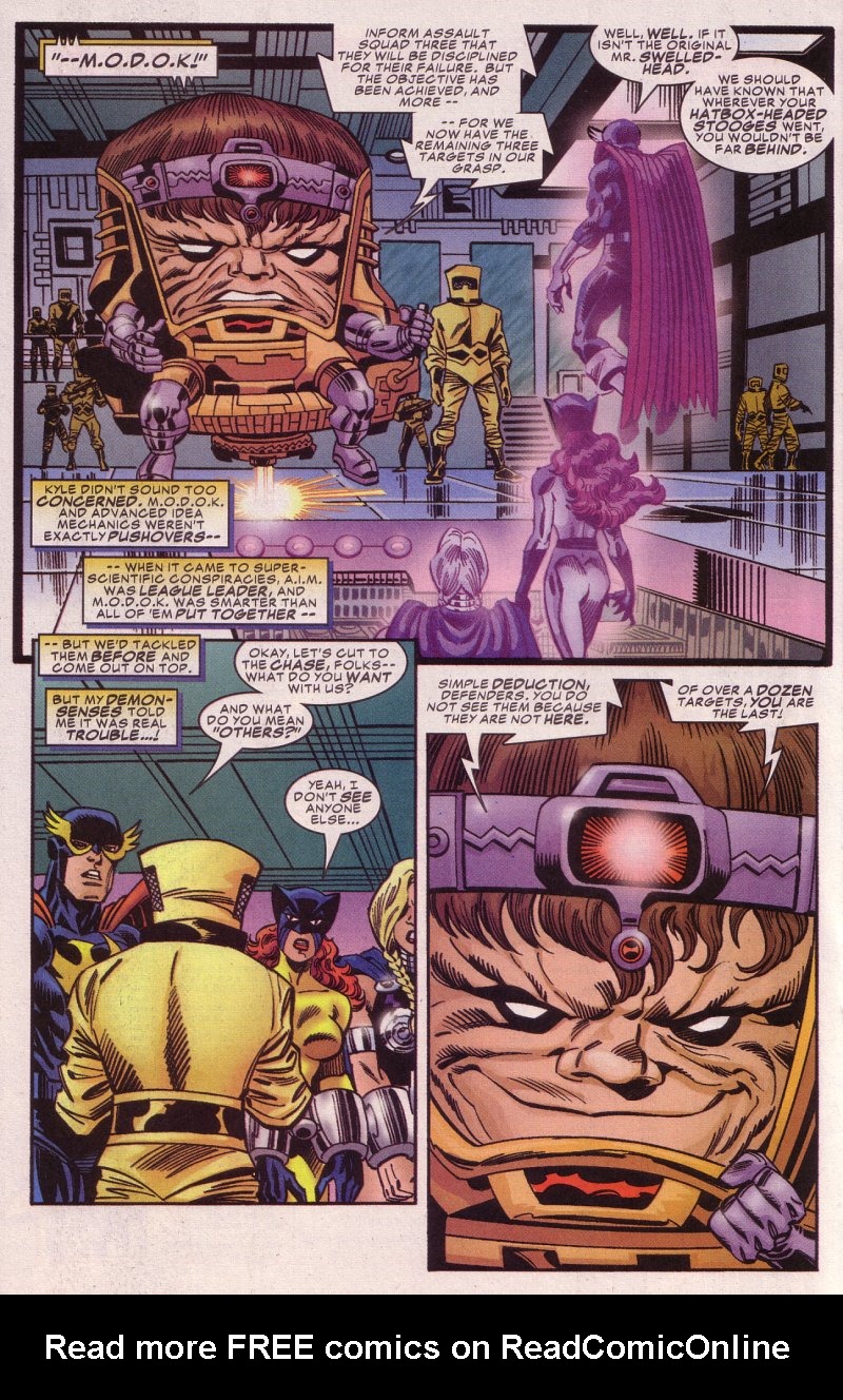 Read online Defenders (2001) comic -  Issue #9 - 15