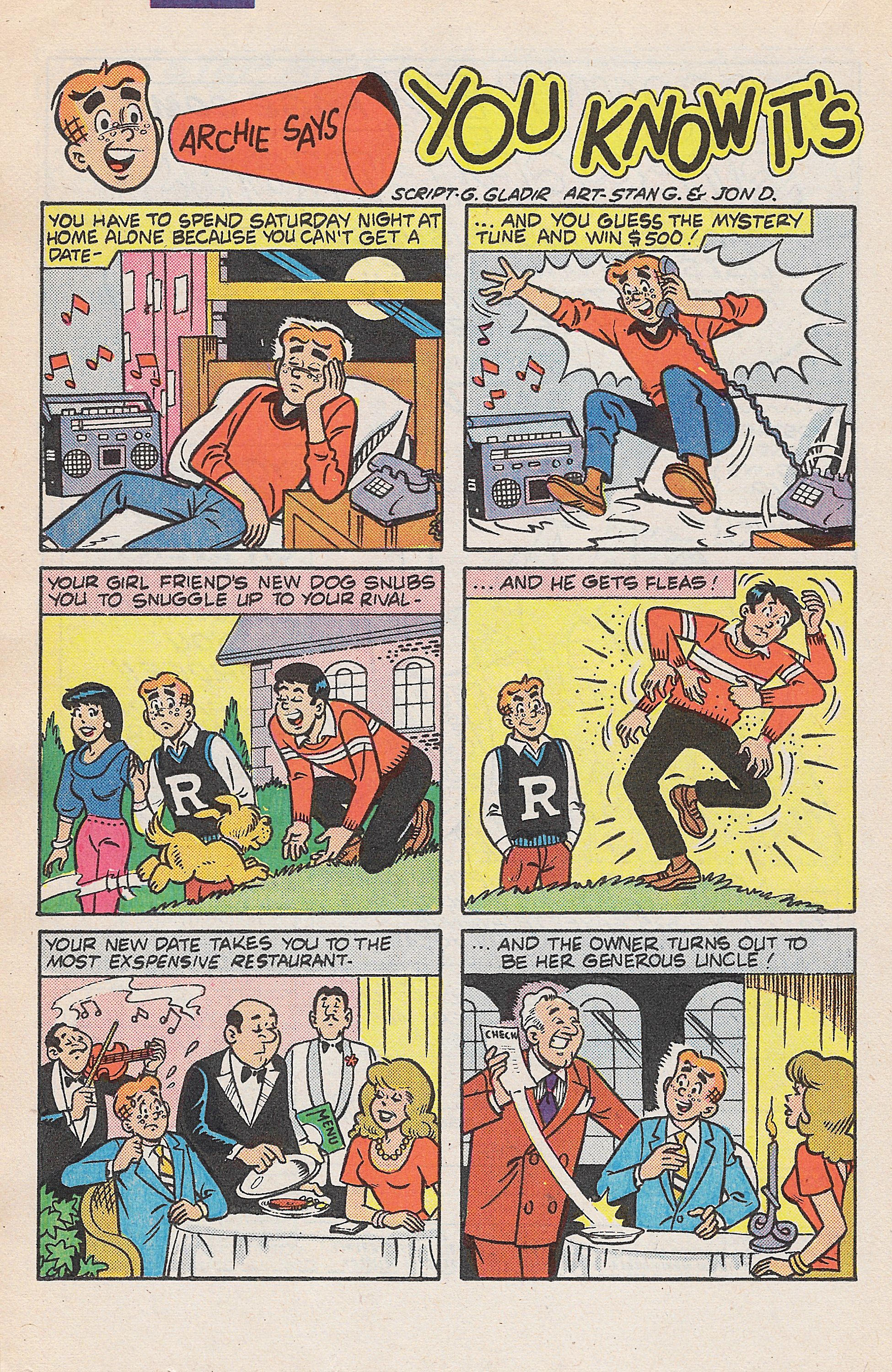 Read online Archie's Pals 'N' Gals (1952) comic -  Issue #186 - 20
