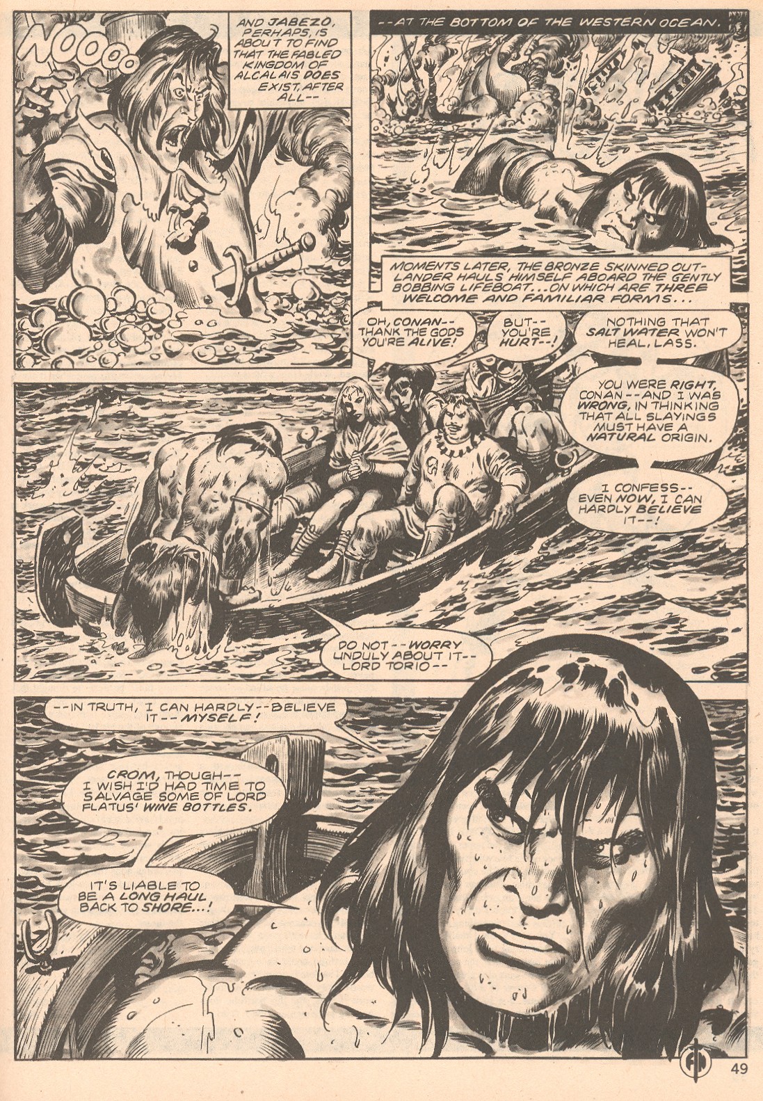 Read online The Savage Sword Of Conan comic -  Issue #66 - 49