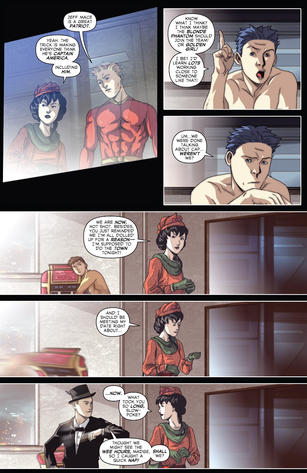Captain America: Patriot issue TPB - Page 108