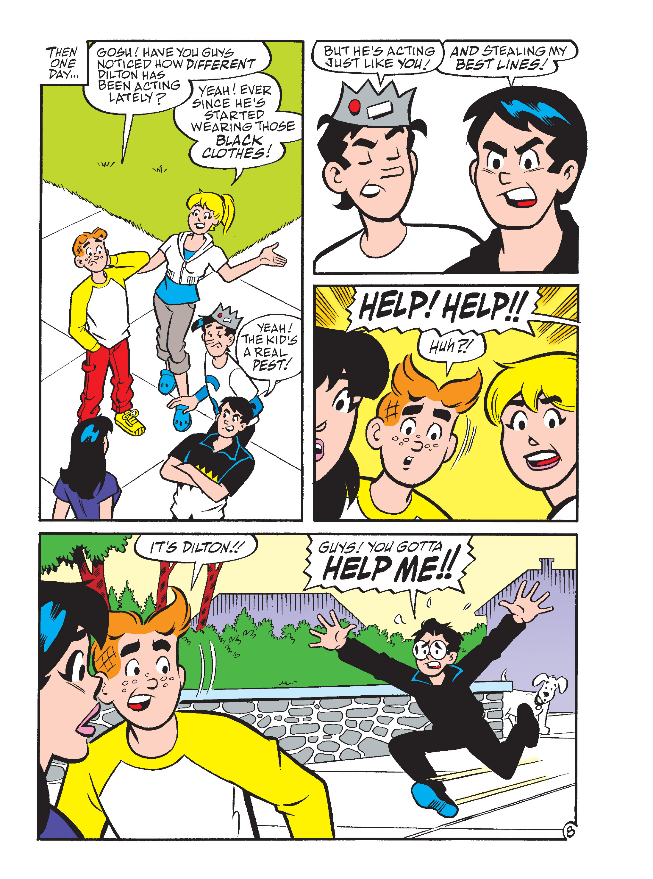 Read online Archie's Funhouse Double Digest comic -  Issue #15 - 192