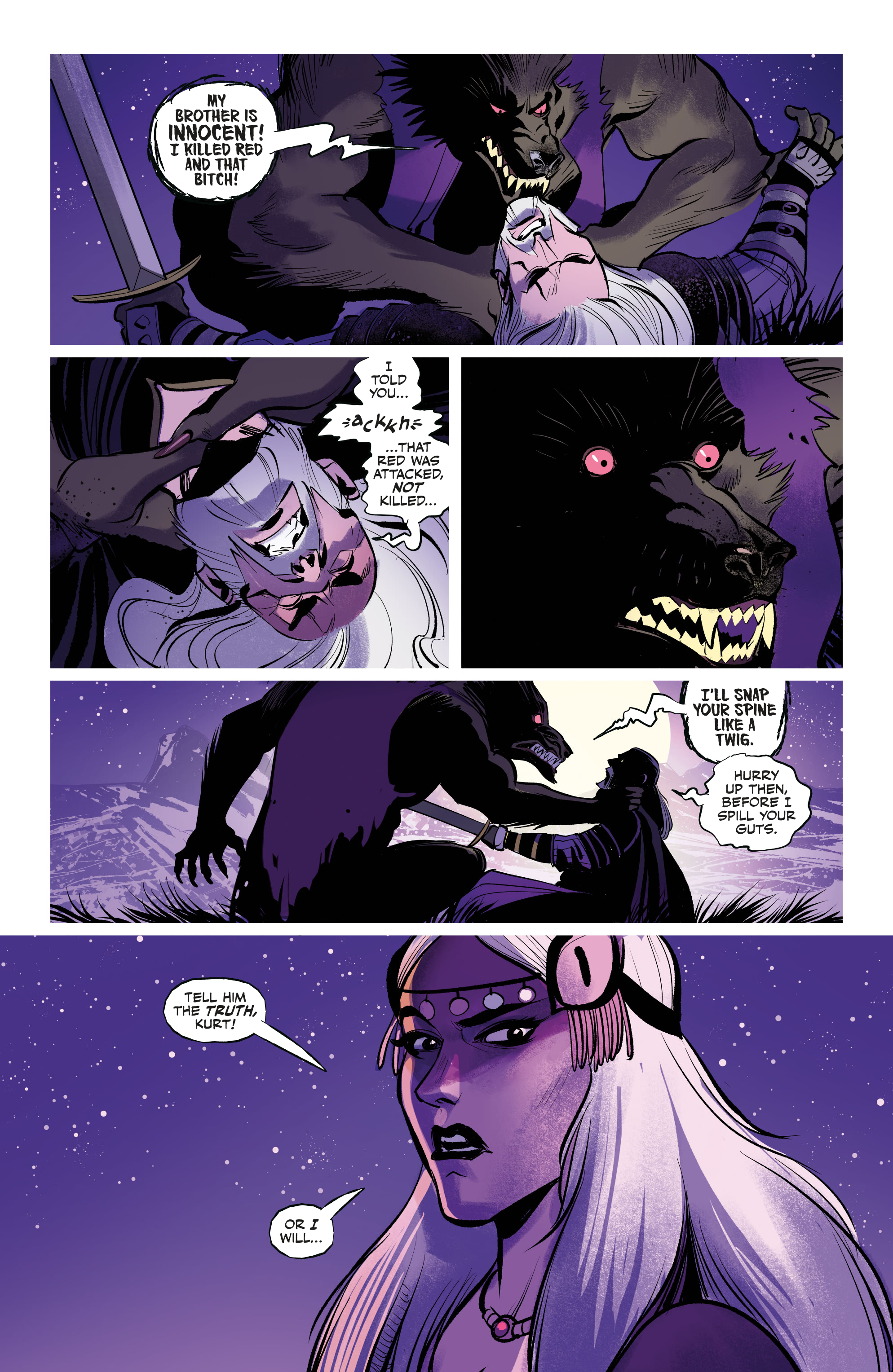Read online The Witcher: The Ballad of Two Wolves comic -  Issue #3 - 24