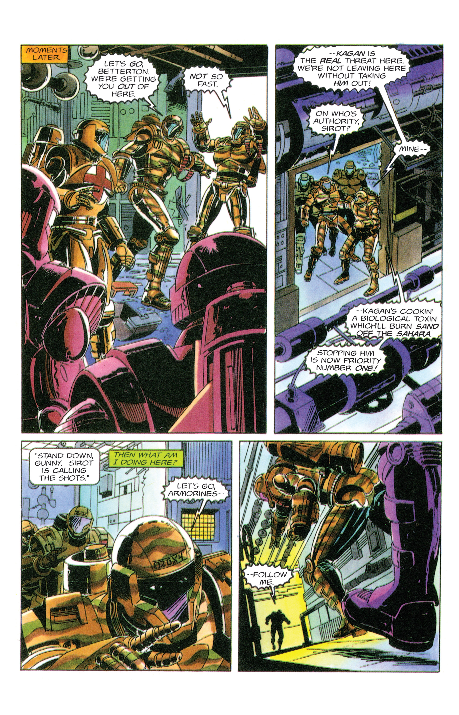 Read online Armorines comic -  Issue #8 - 13