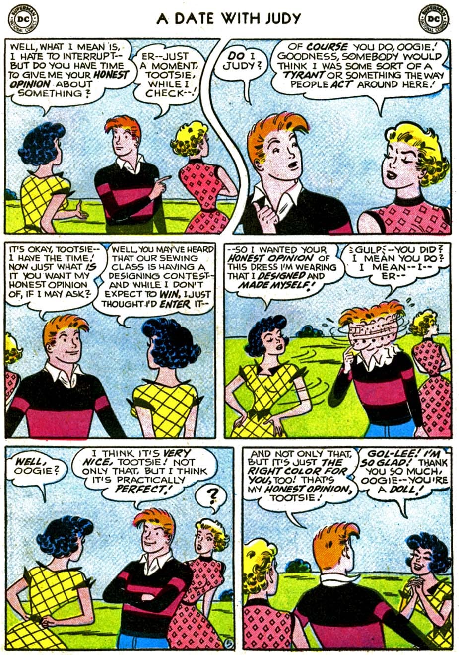 Read online A Date with Judy comic -  Issue #56 - 31
