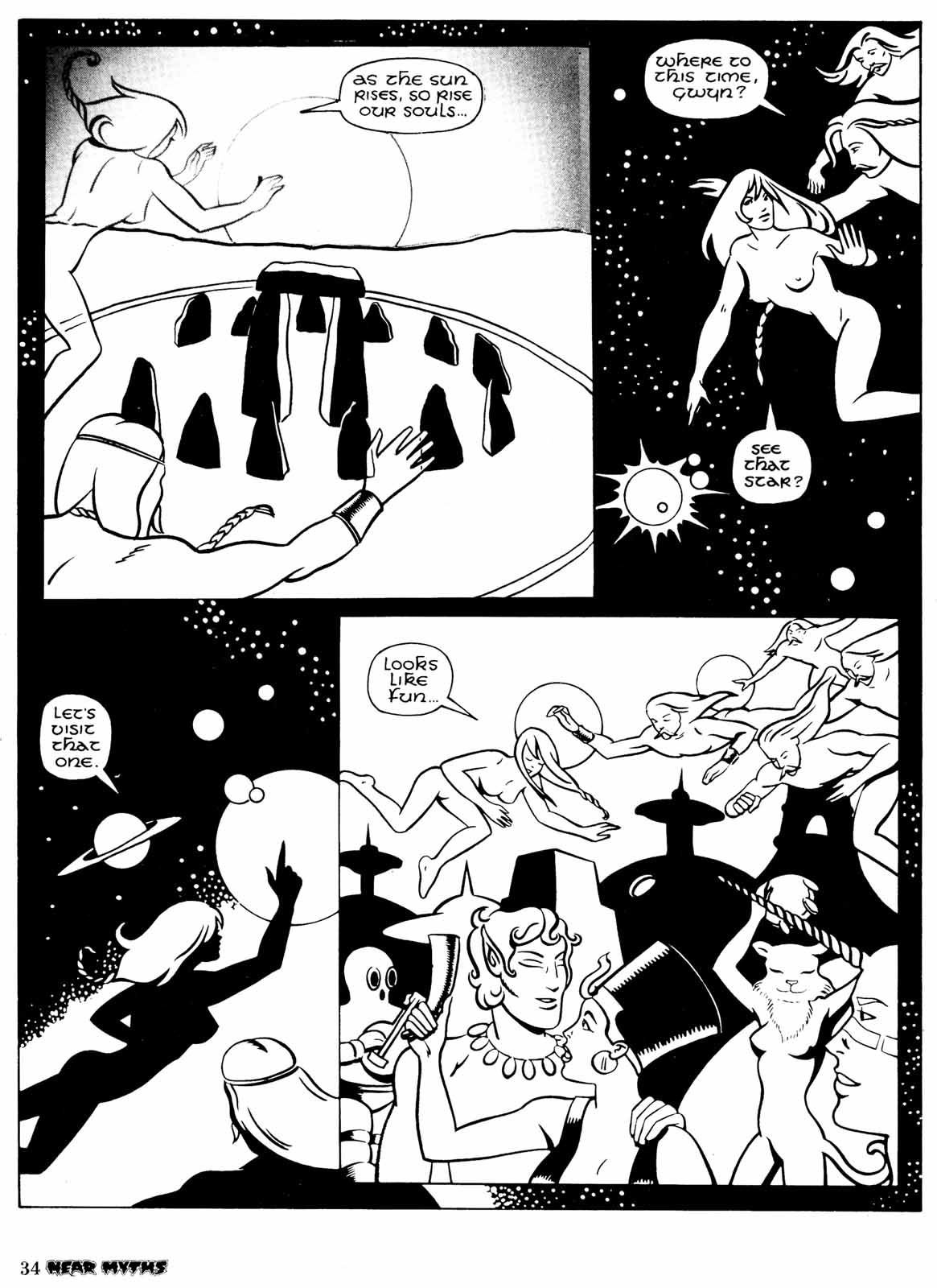 Read online Near Myths comic -  Issue #5 - 34