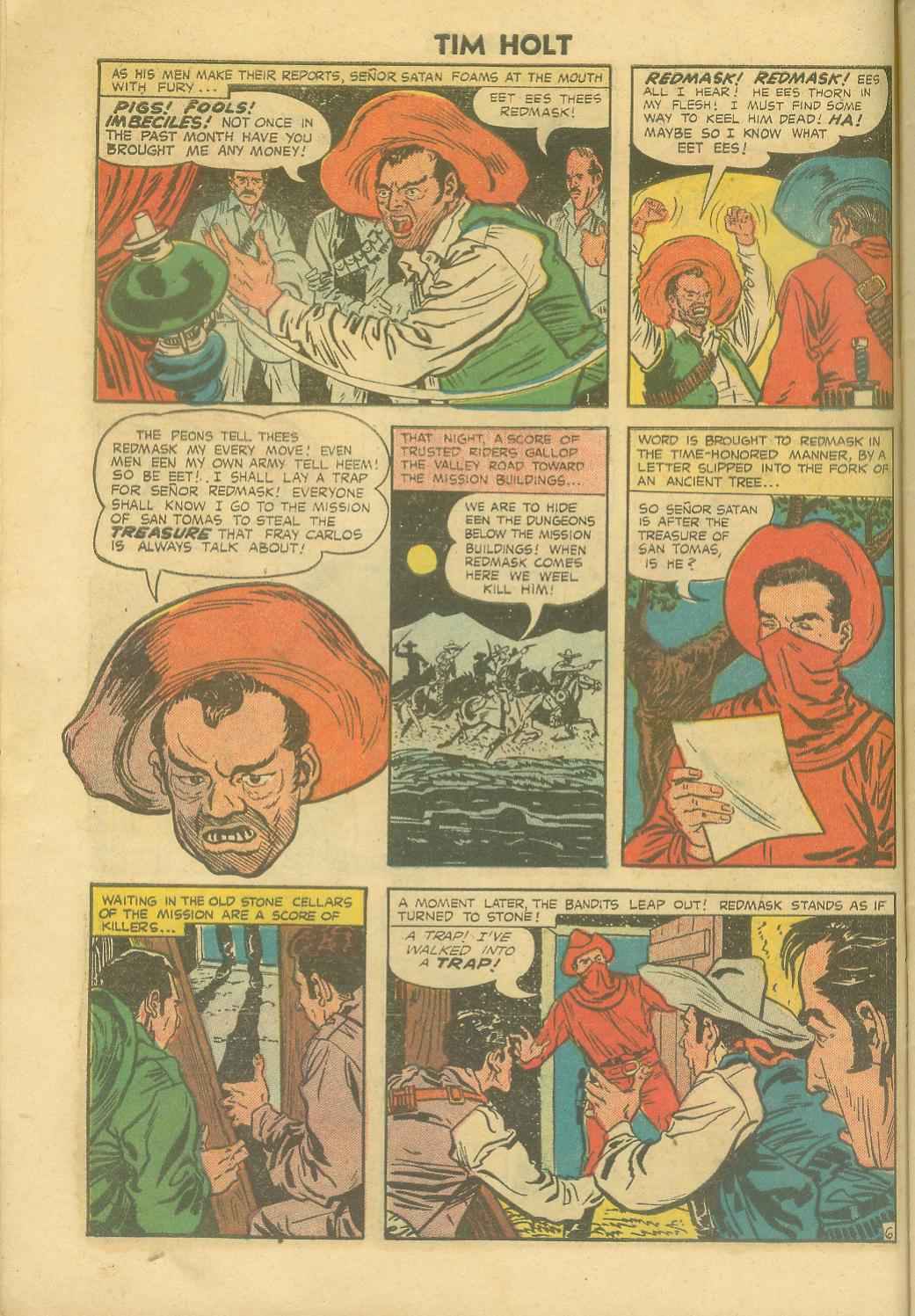 Read online Tim Holt comic -  Issue #33 - 8