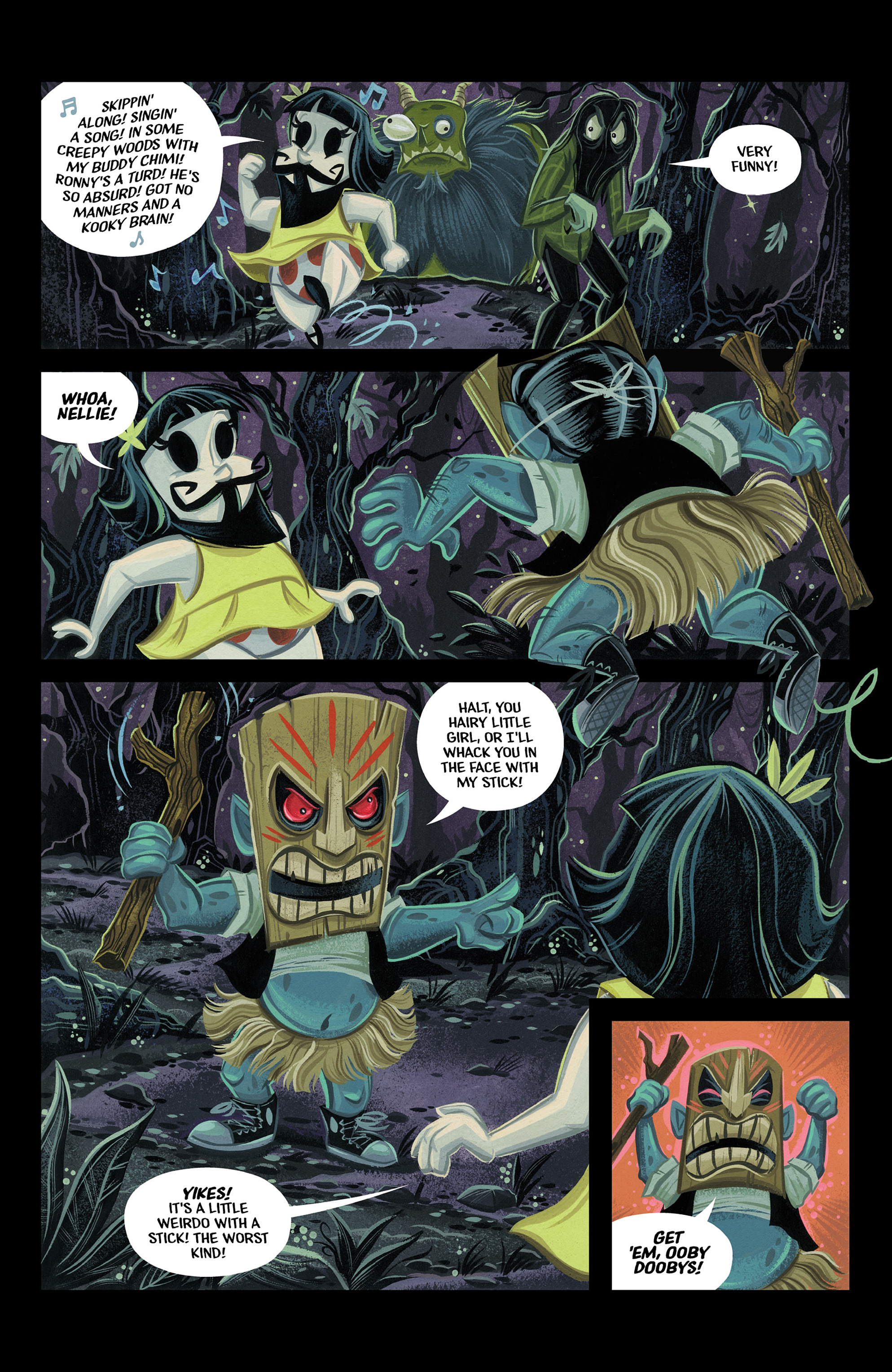 Read online Chimichanga: Sorrow of the World's Worst Face comic -  Issue #3 - 7