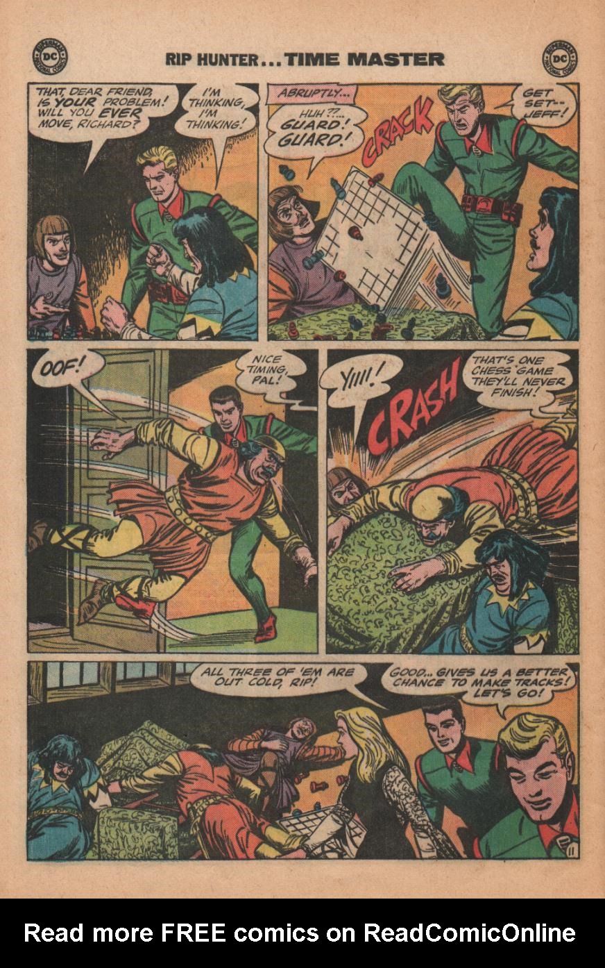 Read online Rip Hunter...Time Master comic -  Issue #22 - 16