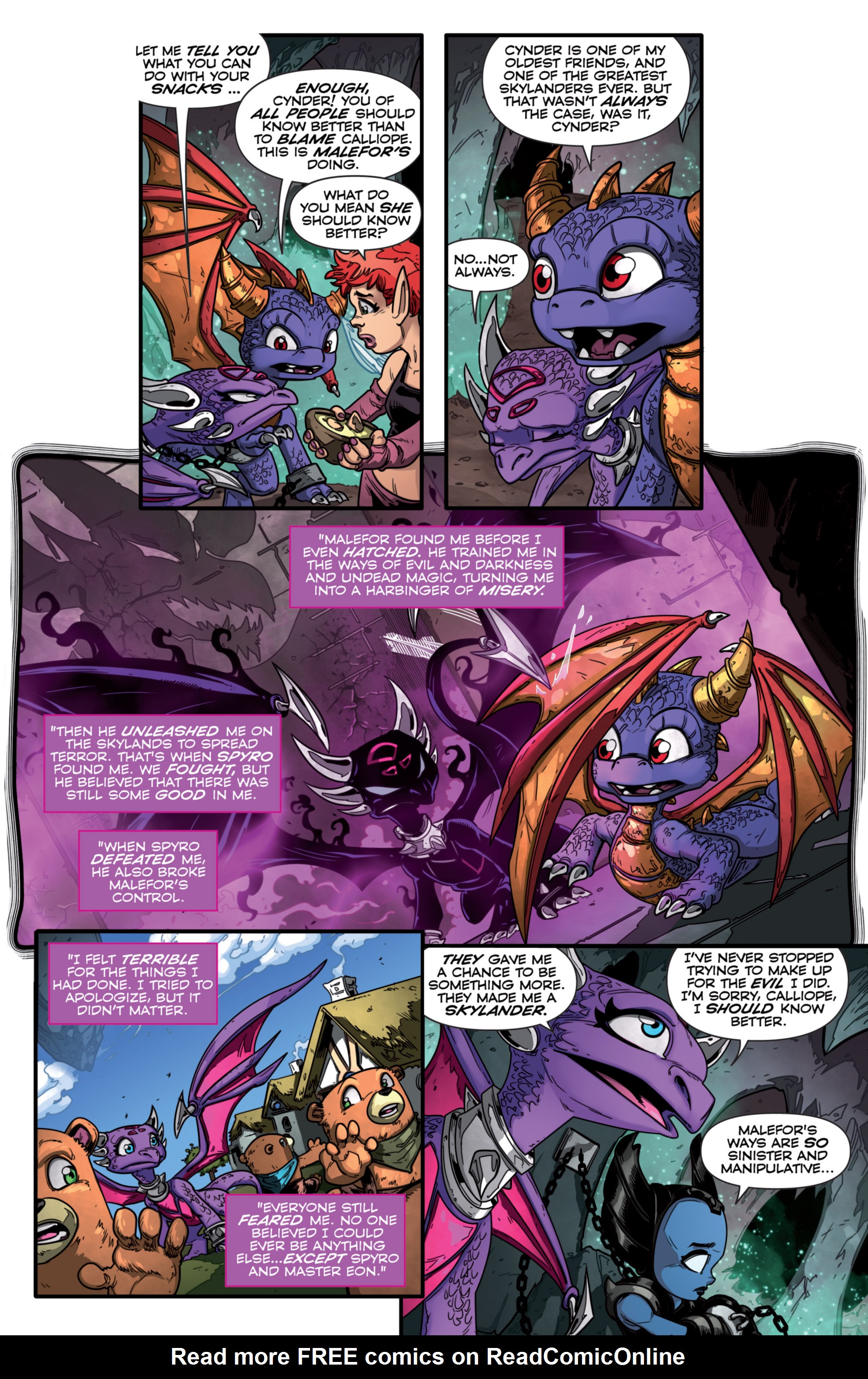 Read online Skylanders comic -  Issue #8 - 11