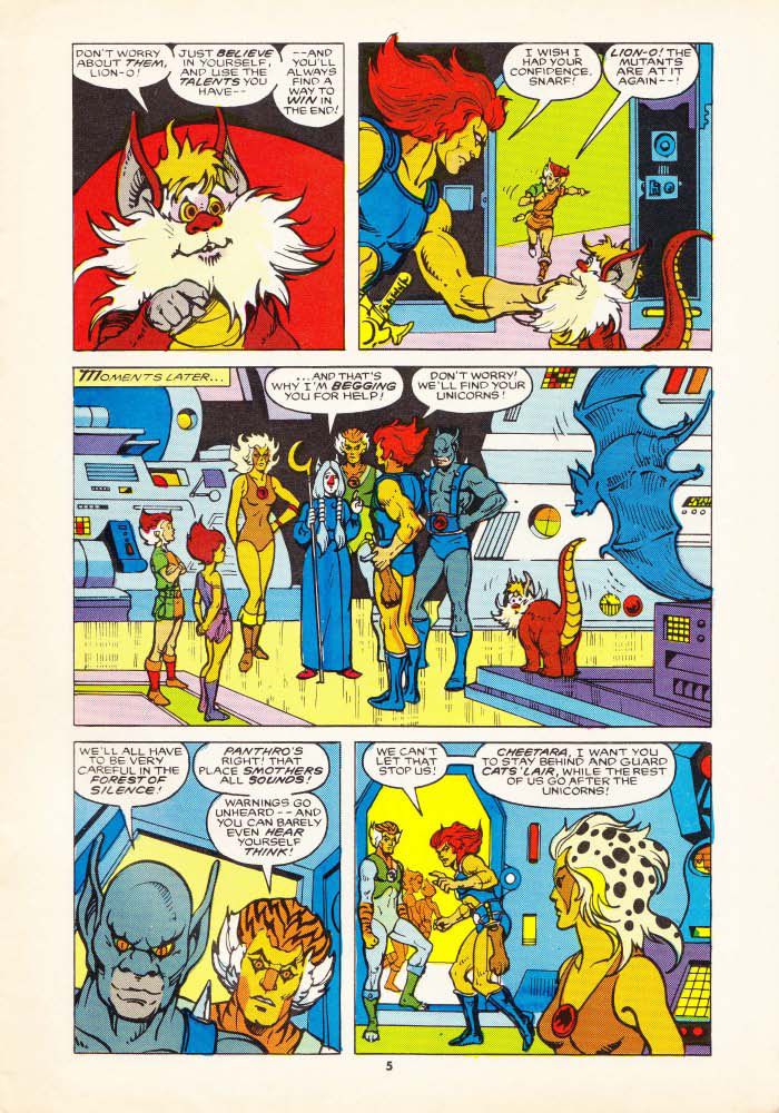 Read online ThunderCats (1987) comic -  Issue #25 - 5