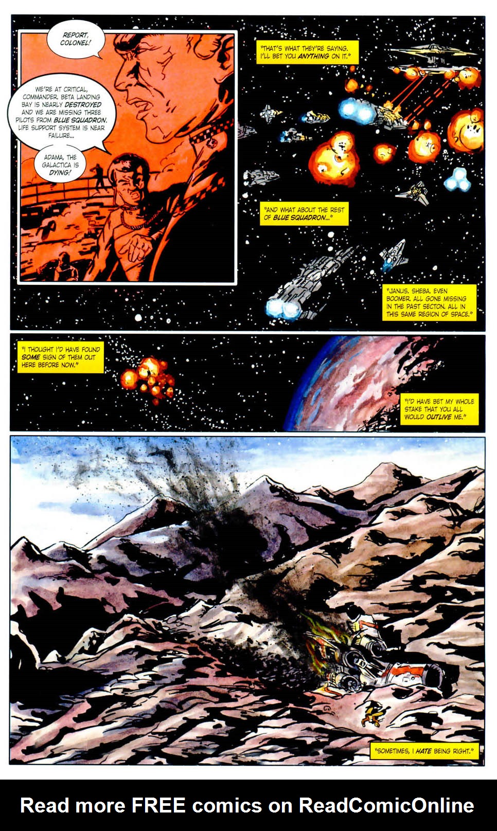 Read online Battlestar Galactica (1999) comic -  Issue #1 - 23
