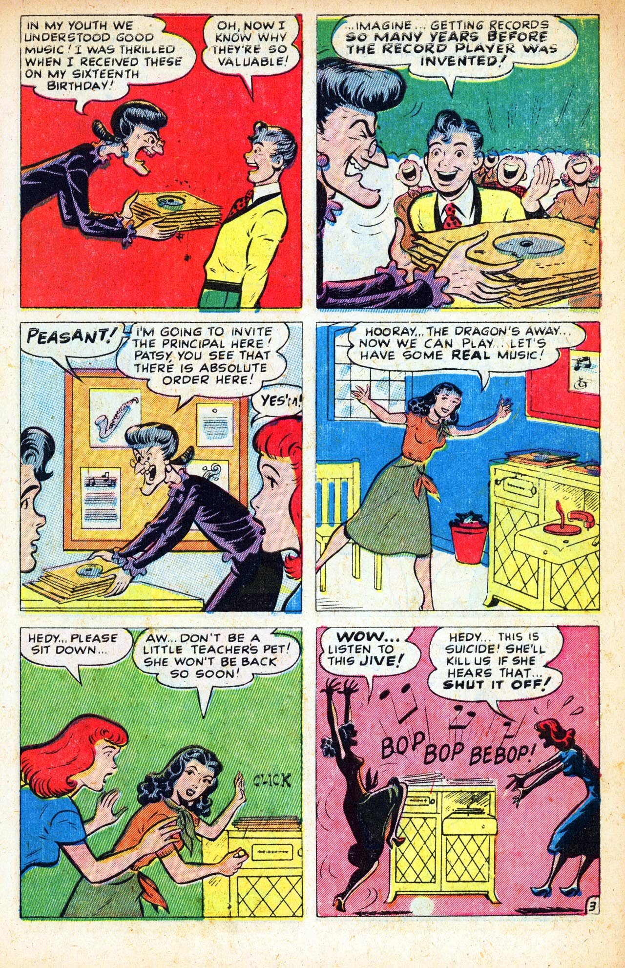Read online Patsy Walker comic -  Issue #37 - 5