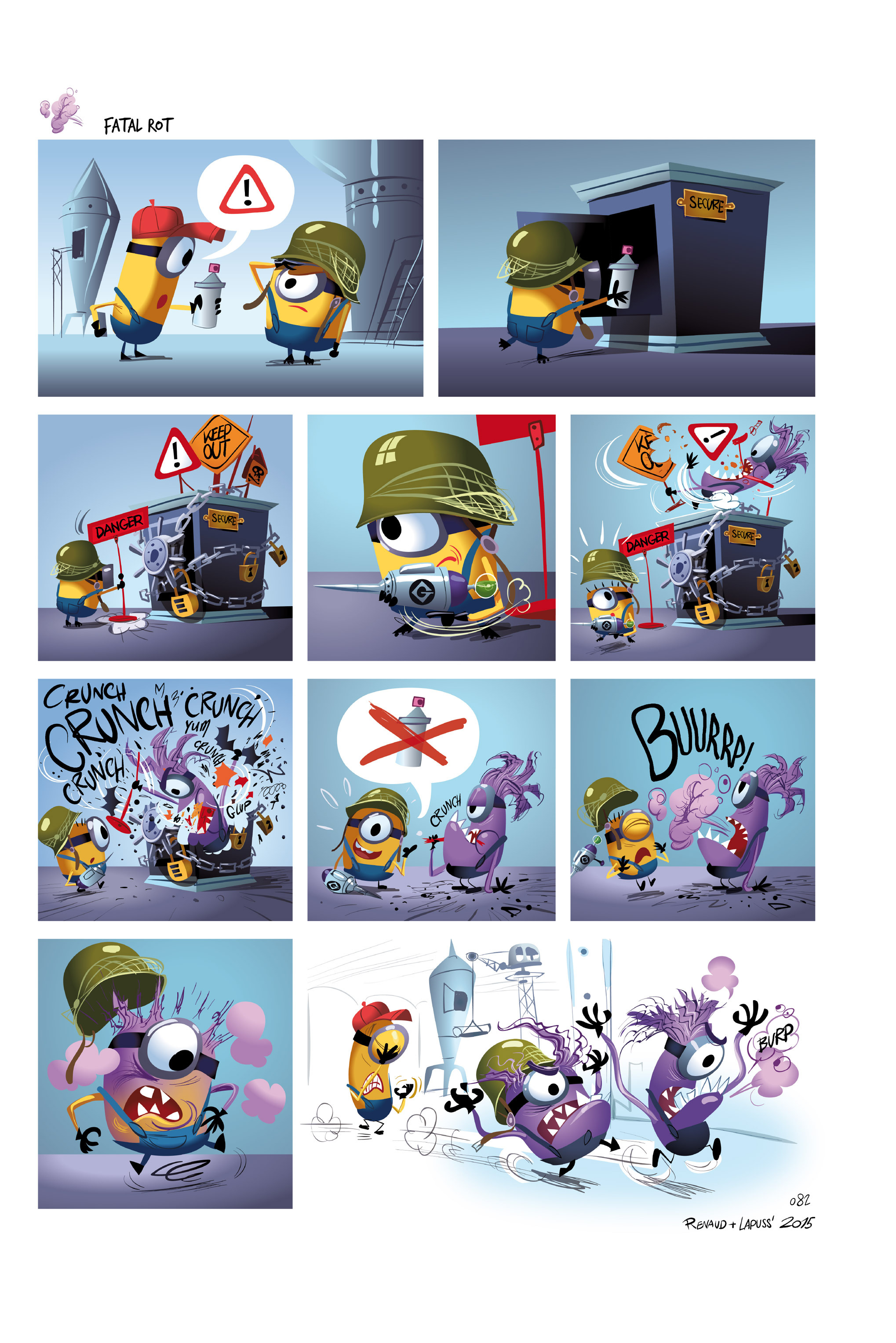 Read online Minions comic -  Issue #2 - 43