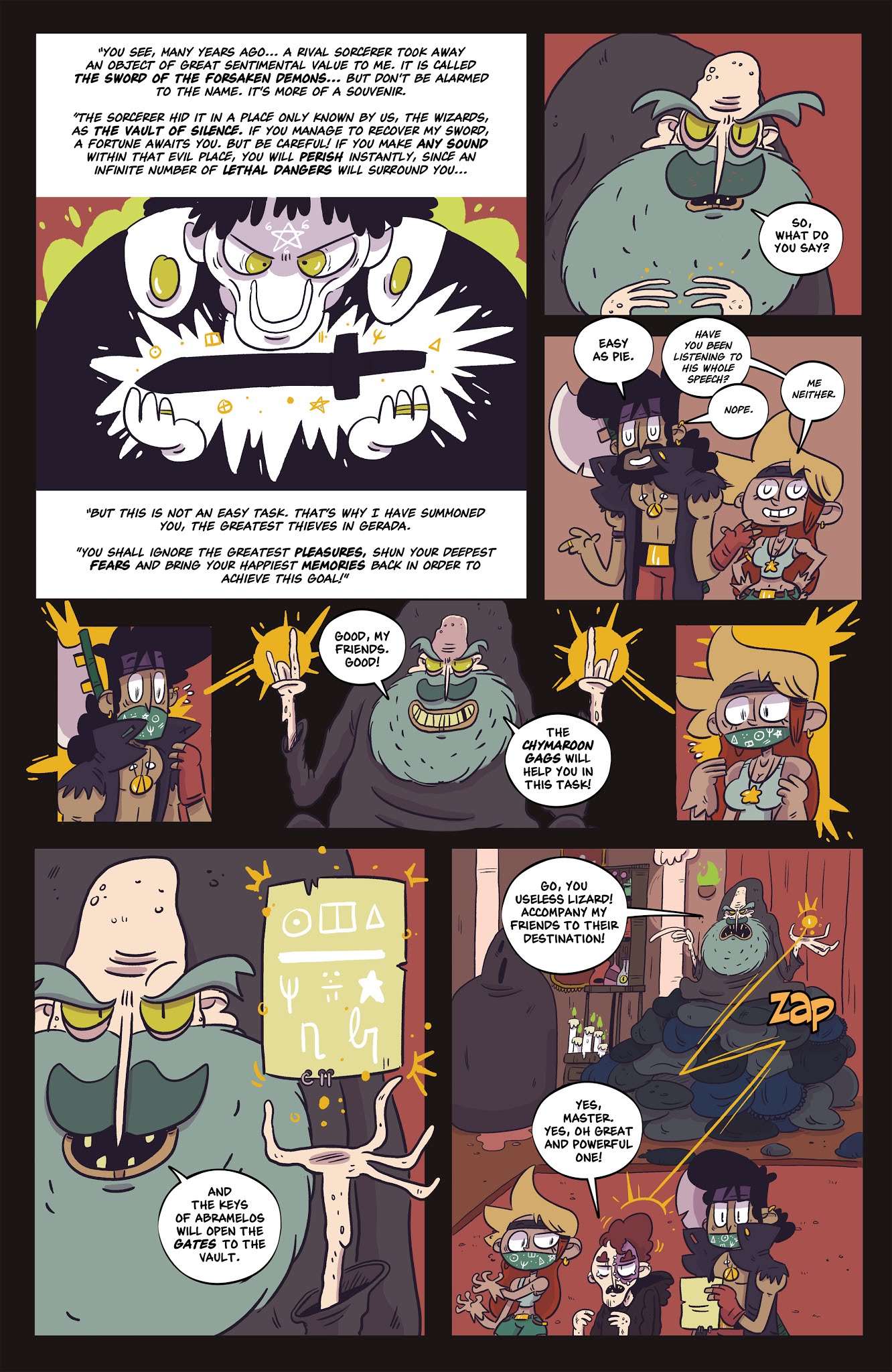 Read online Tales of Rogues! comic -  Issue #6 - 9