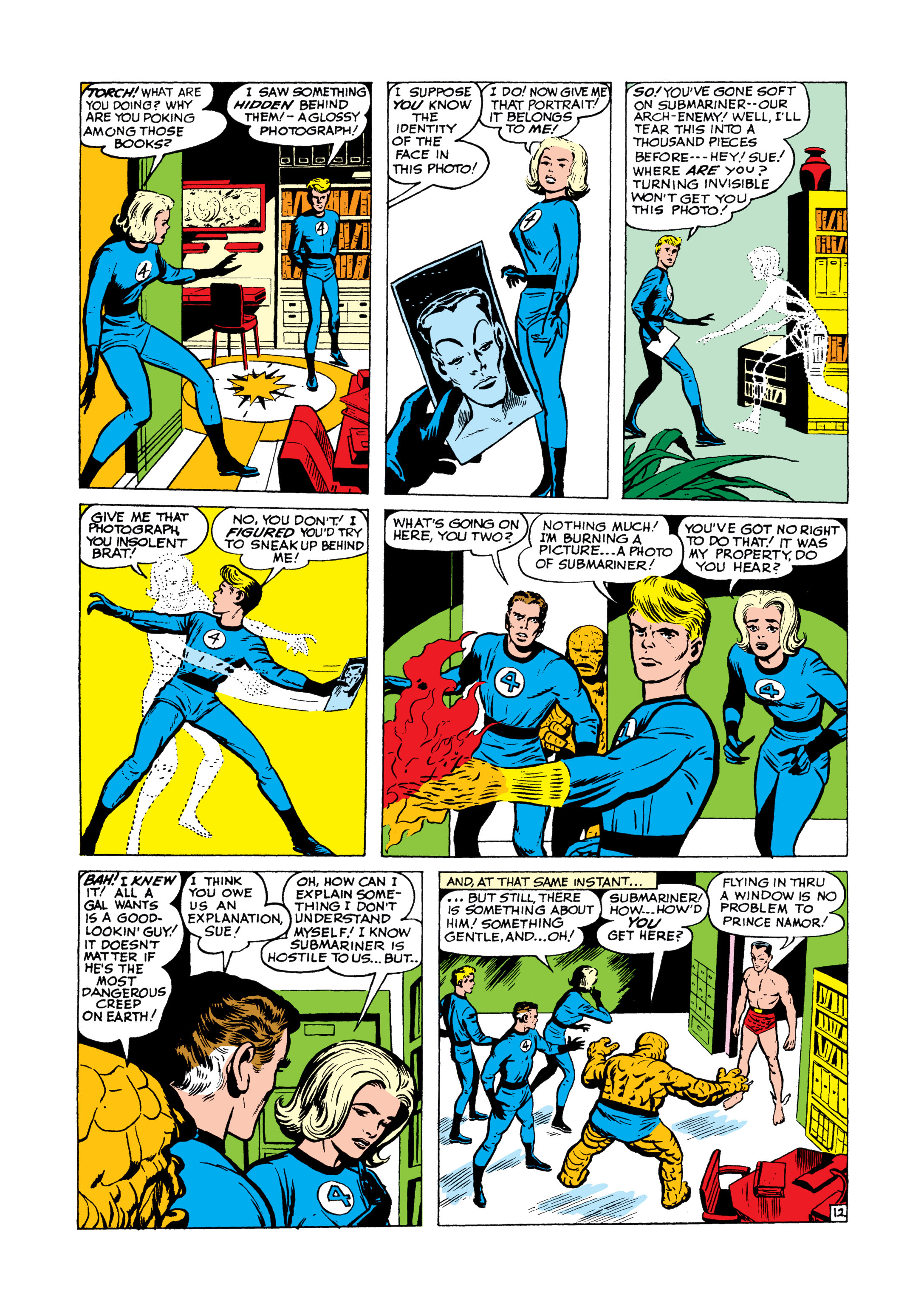 Read online Fantastic Four (1961) comic -  Issue #6 - 13