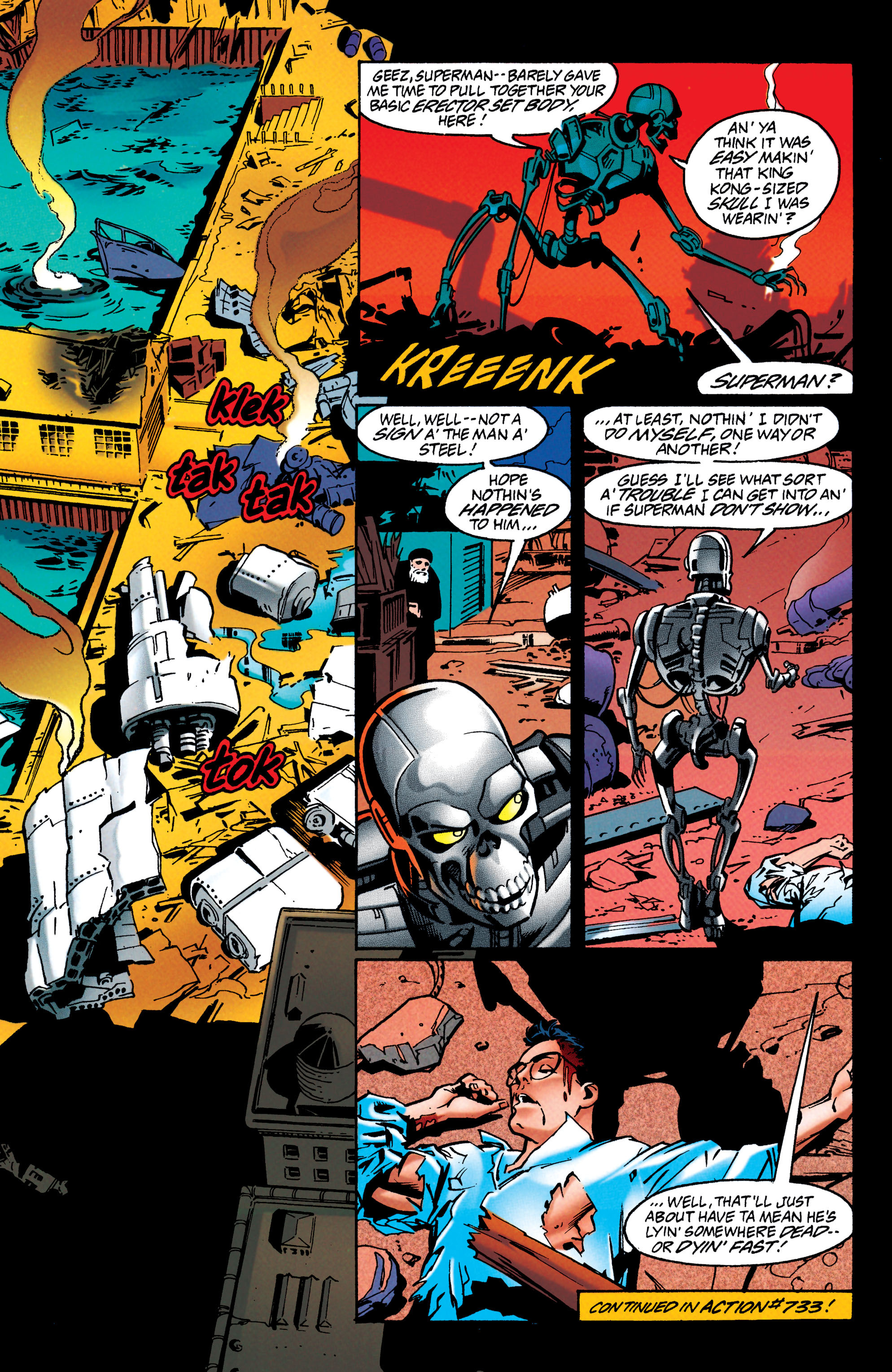 Read online Adventures of Superman (1987) comic -  Issue #546 - 23