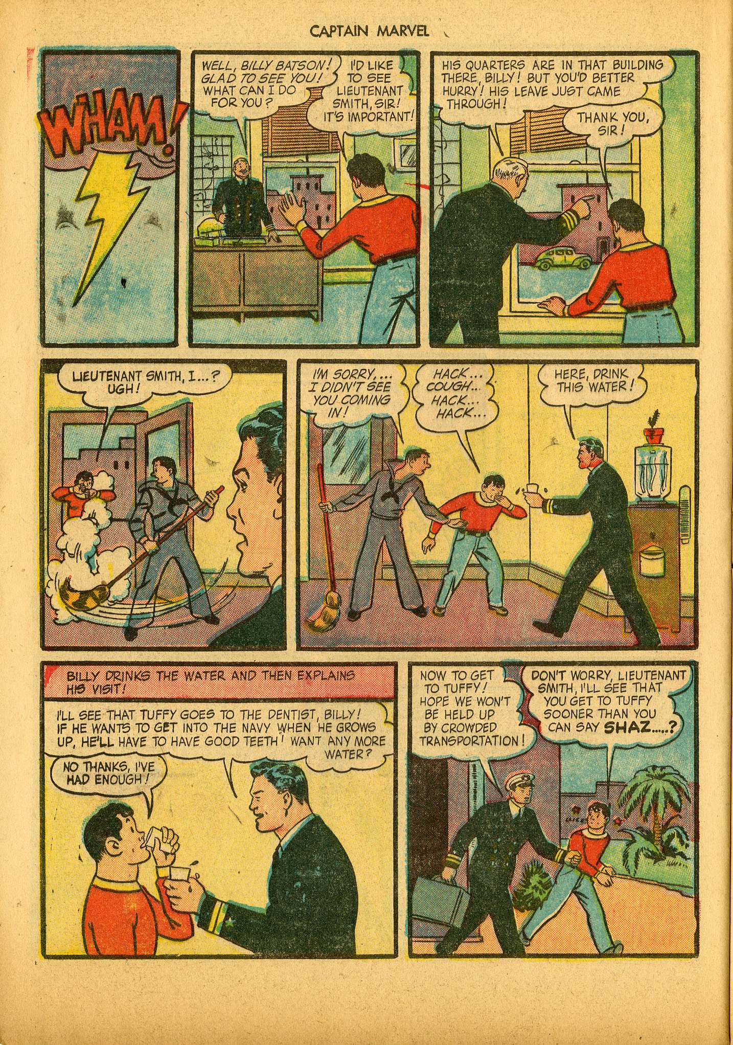 Read online Captain Marvel Adventures comic -  Issue #36 - 32