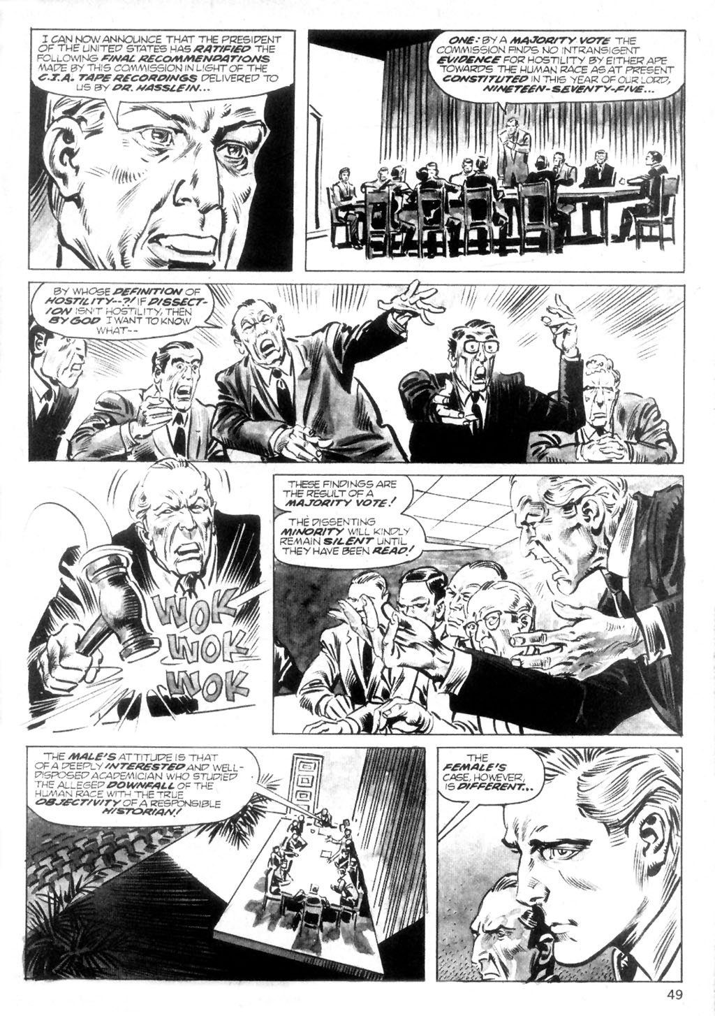 Read online Planet of the Apes comic -  Issue #15 - 47