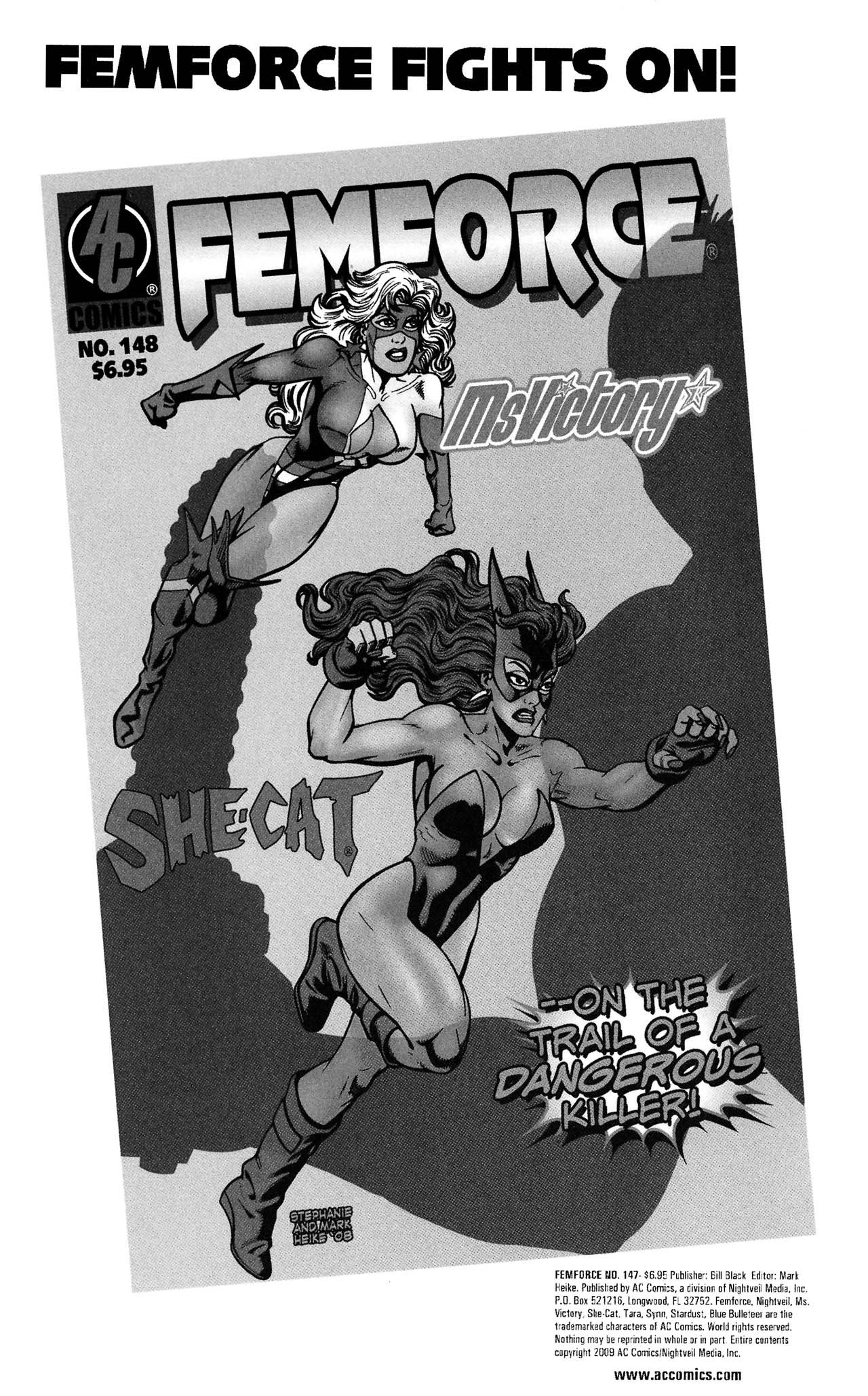 Read online Femforce comic -  Issue #147 - 2