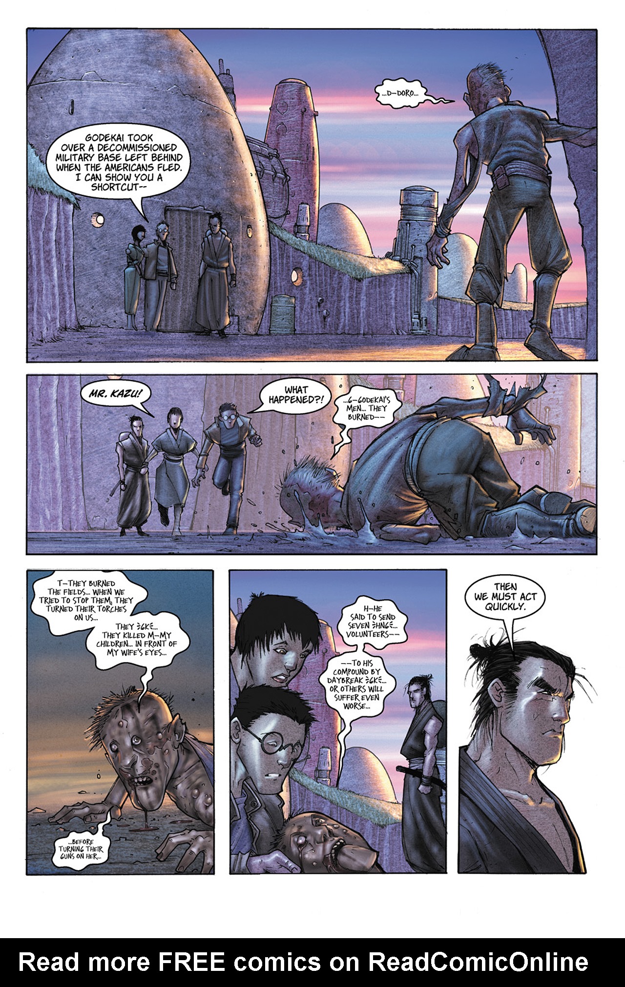 Read online Lone Wolf 2100 comic -  Issue # TPB 1 - 62