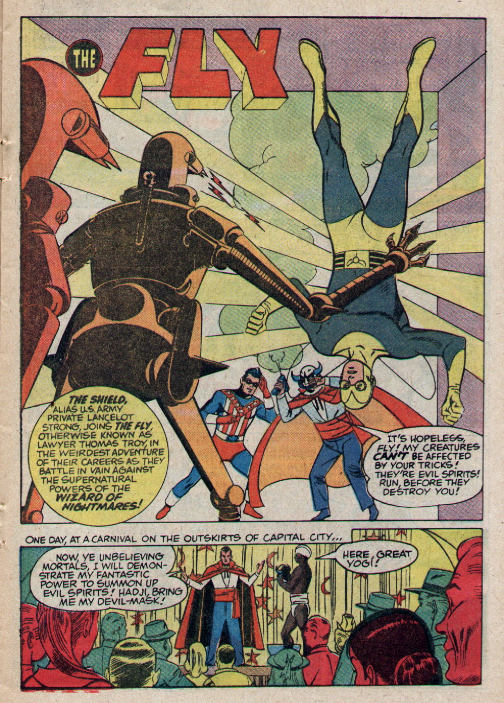 Read online Adventures of the Fly comic -  Issue #9 - 13