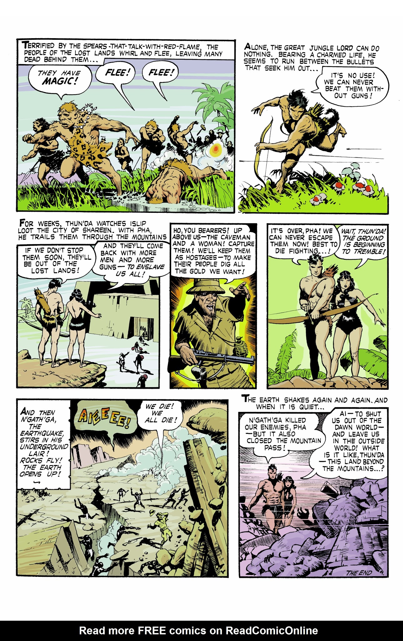Read online Thun'da comic -  Issue # TPB - 147