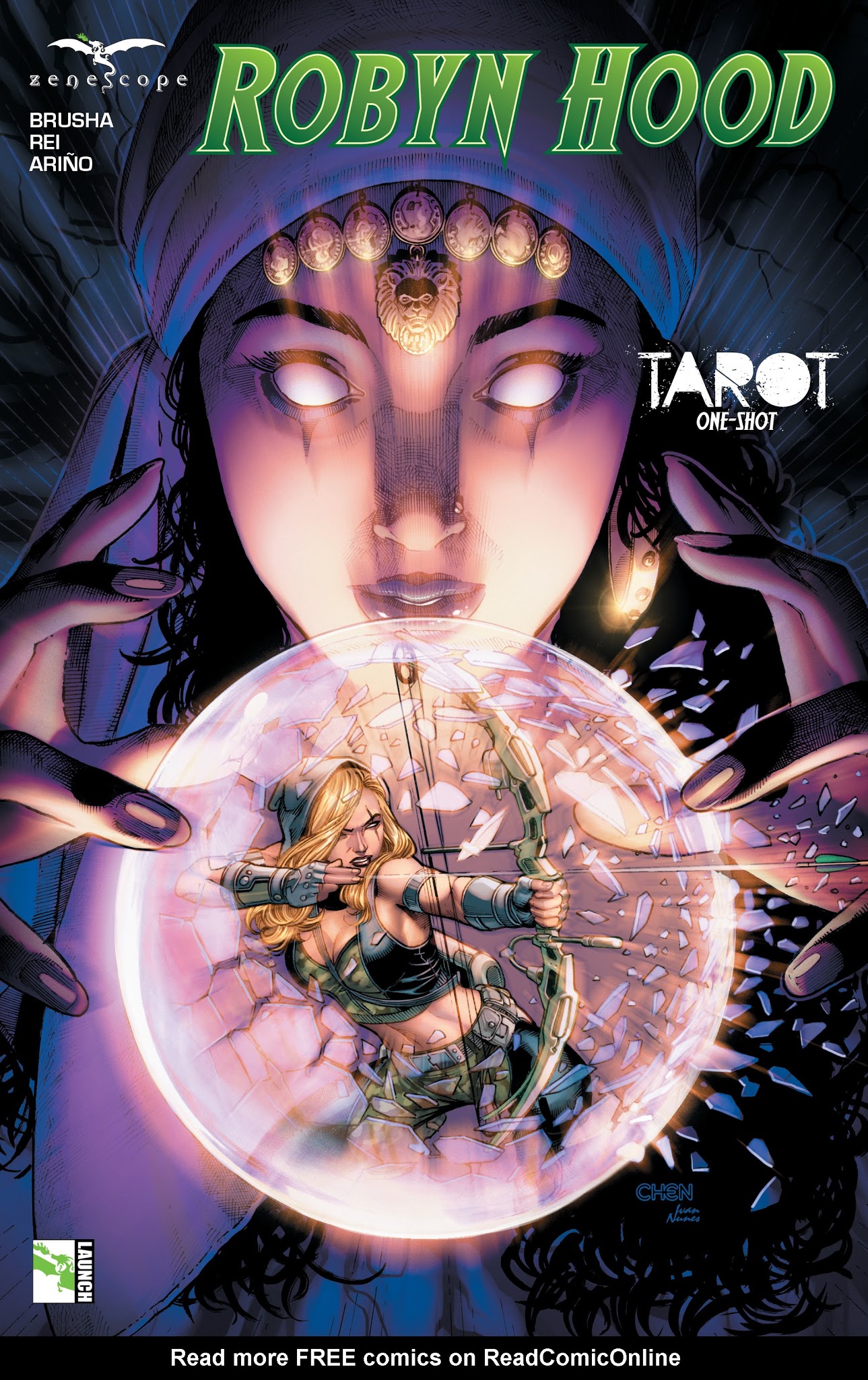 Read online Robyn Hood: Tarot comic -  Issue # Full - 1