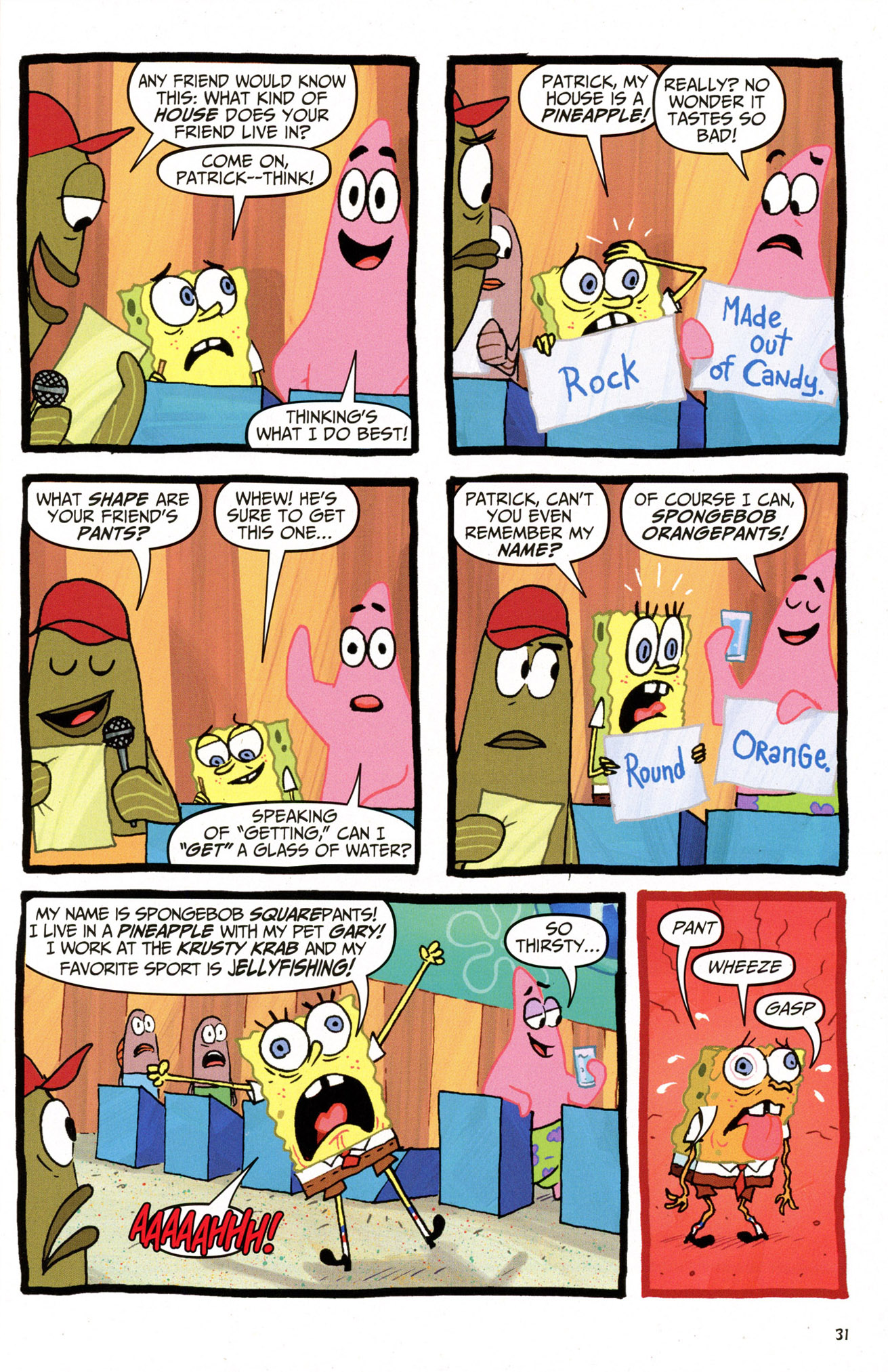 Read online SpongeBob Comics comic -  Issue #20 - 32