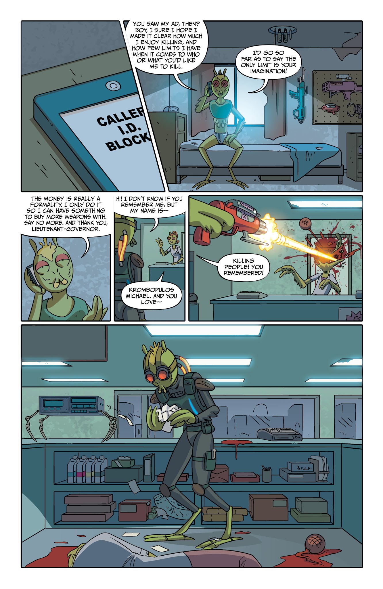 Read online Rick and Morty Presents: The Vindicators comic -  Issue #2 - 19