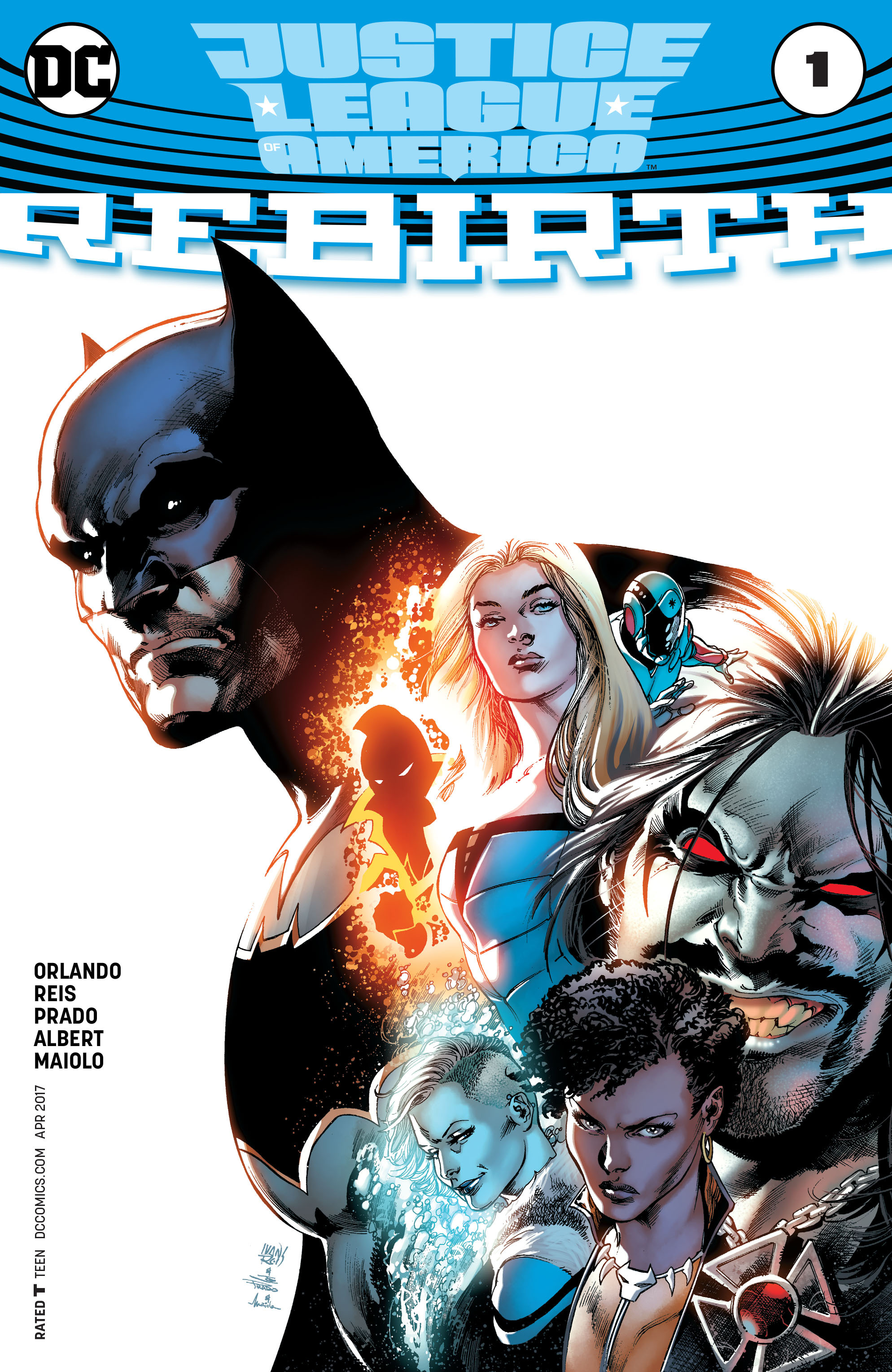 Read online Justice League of America: Rebirth comic -  Issue # Full - 1
