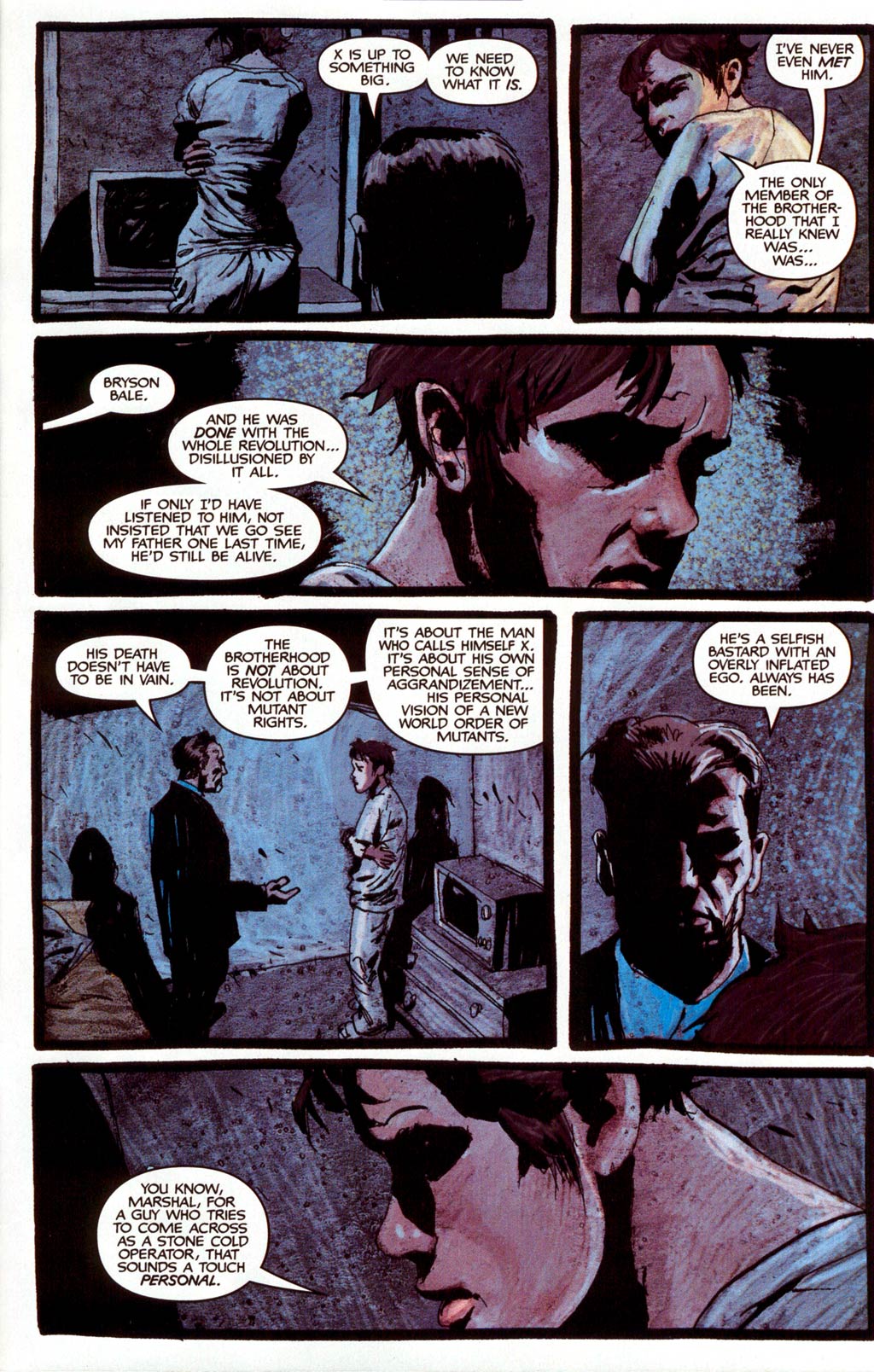 Read online The Brotherhood comic -  Issue #7 - 21