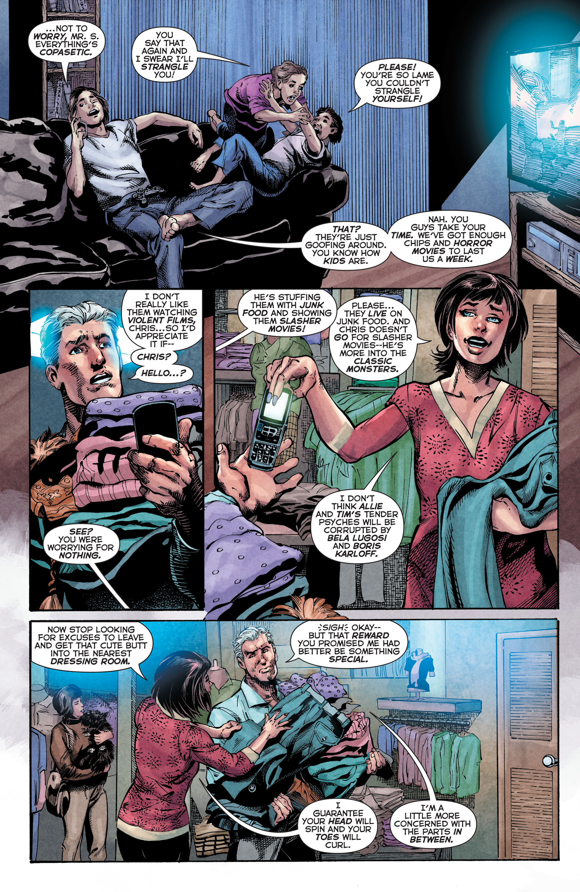 Read online Trinity of Sin: The Phantom Stranger comic -  Issue #4 - 5