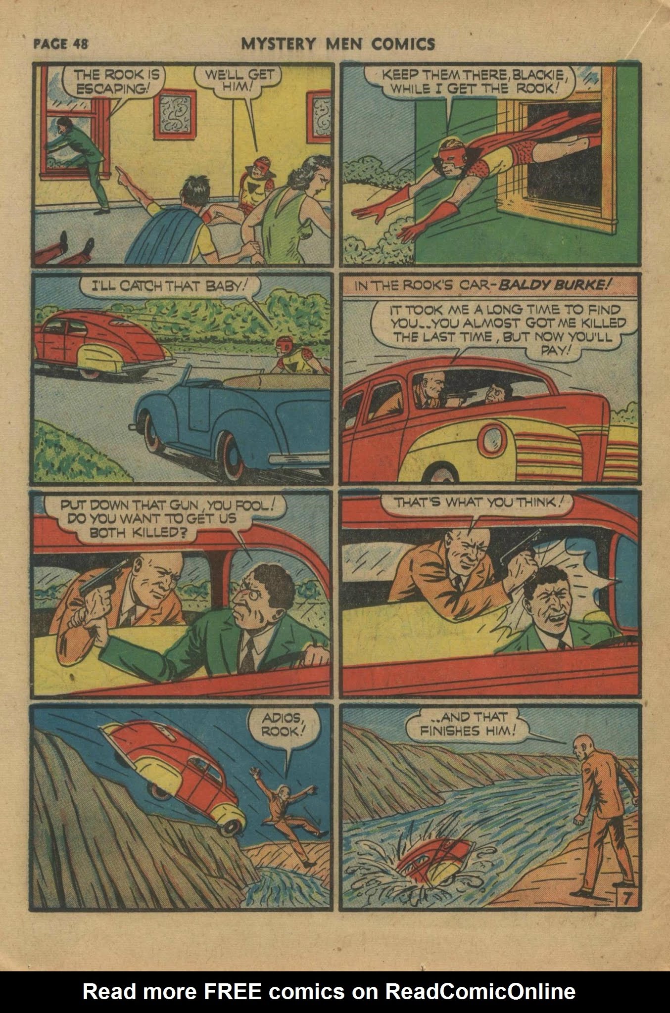 Read online Mystery Men Comics comic -  Issue #21 - 50