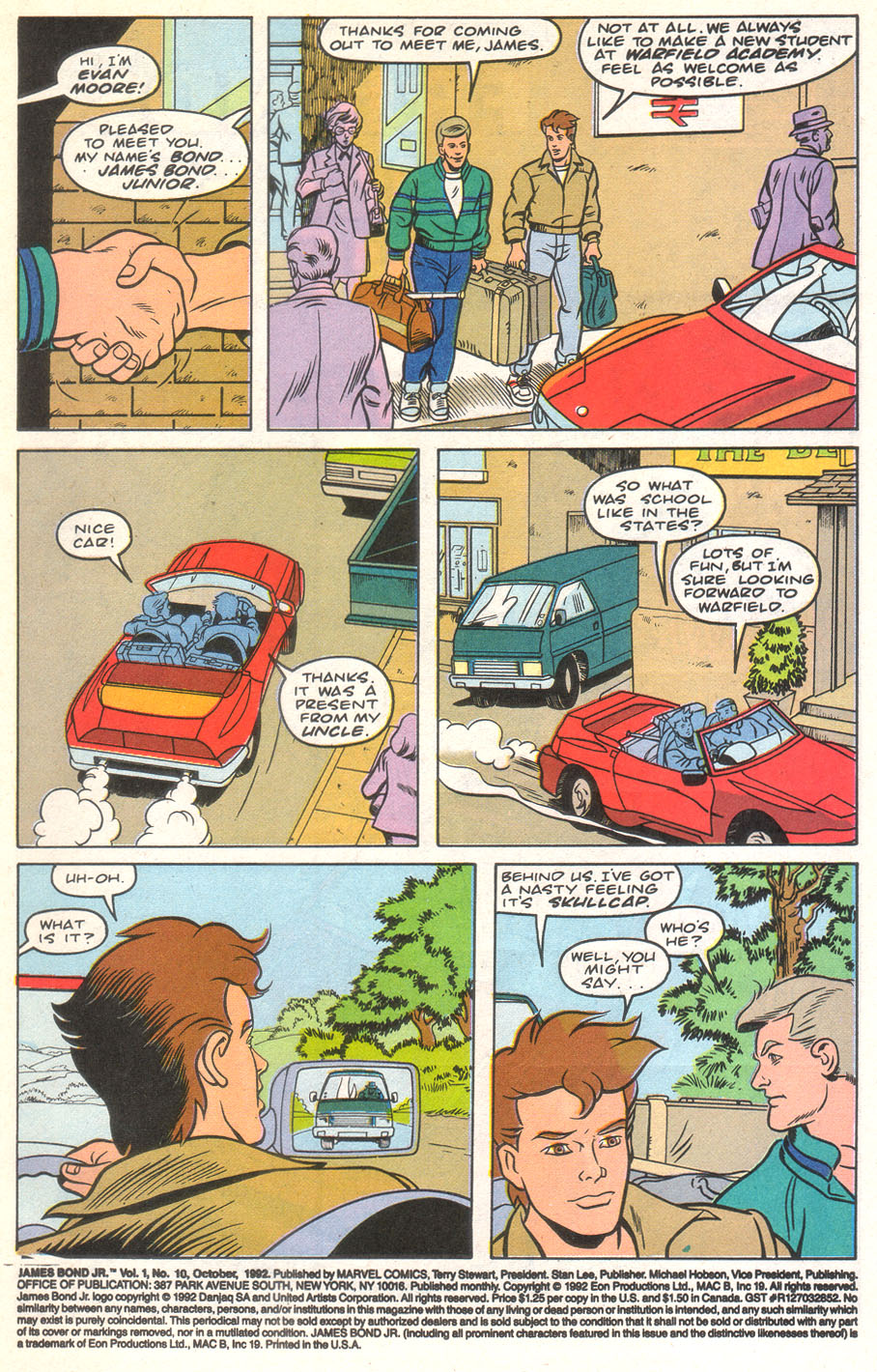 Read online James Bond Jr. comic -  Issue #10 - 3