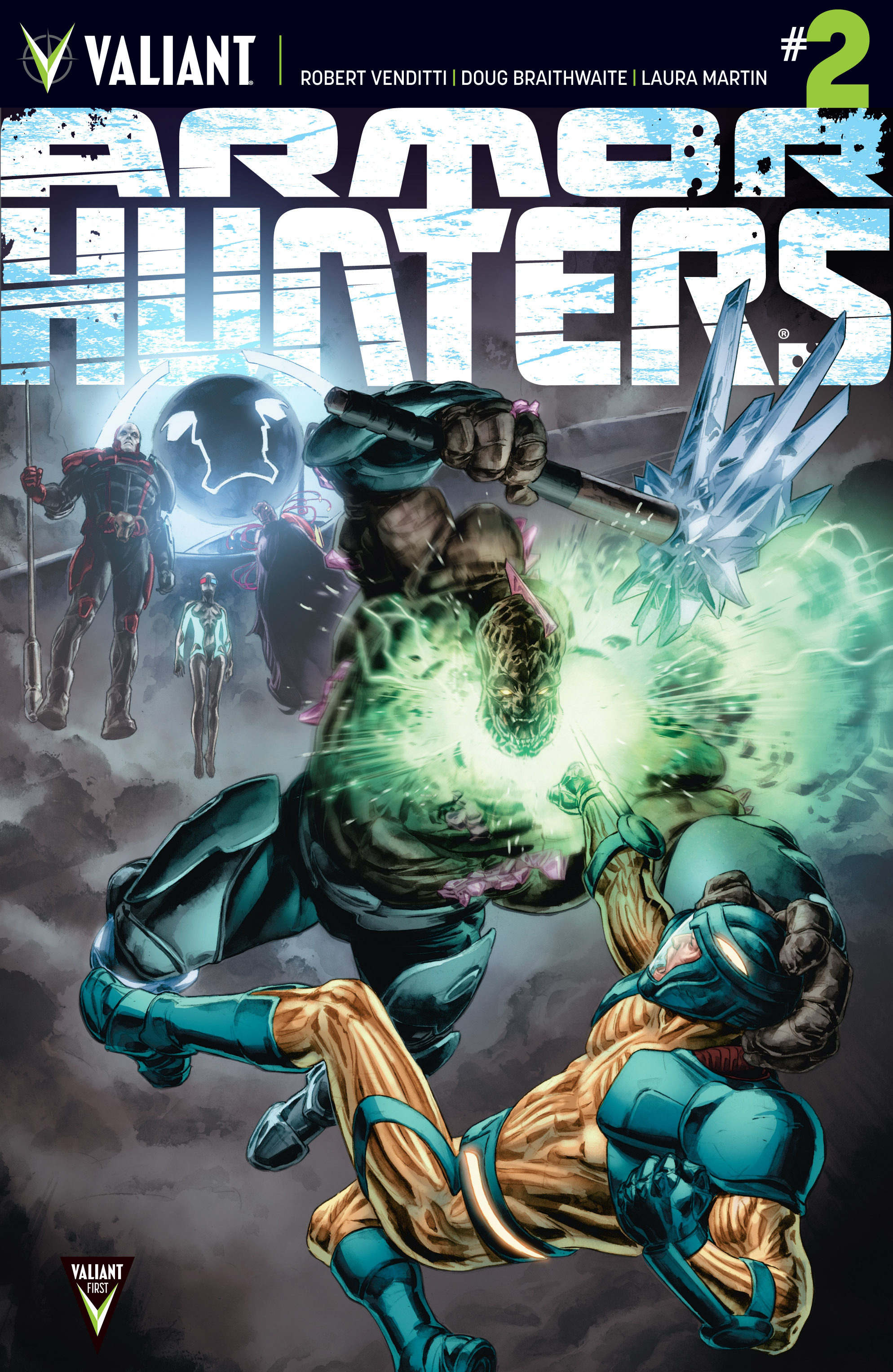 Read online Armor Hunters comic -  Issue #2 - 1