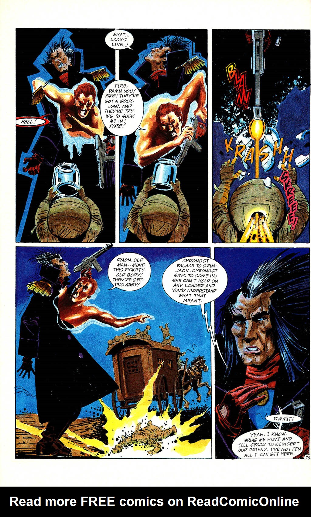 Read online Grimjack comic -  Issue #75 - 22