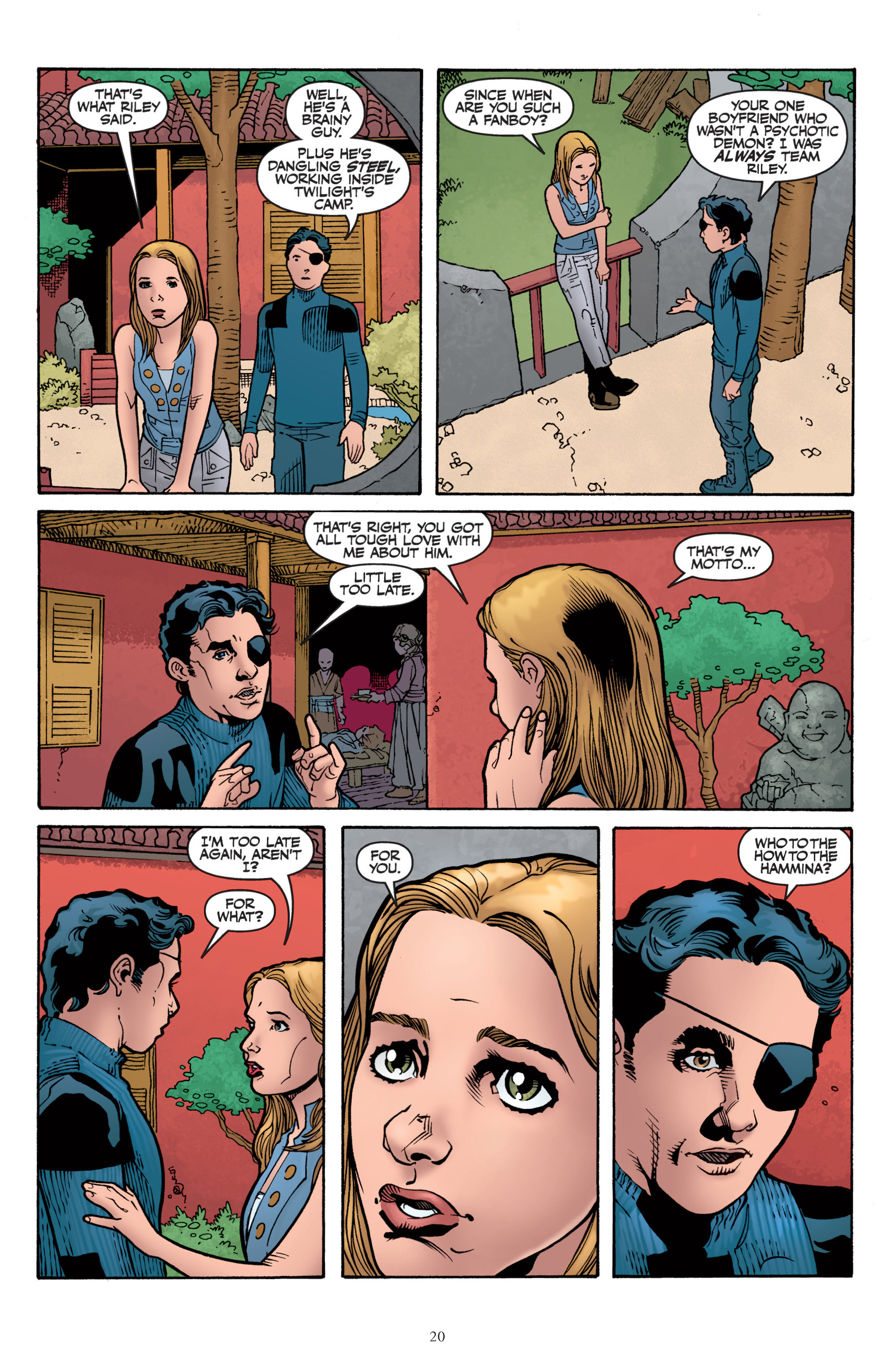 Read online Buffy the Vampire Slayer Season Eight comic -  Issue # _TPB 7 - Twilight - 21