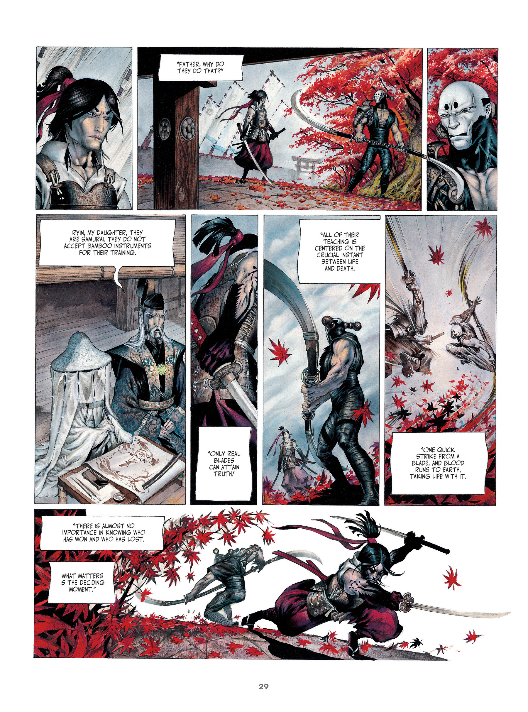 Read online Legends of the Pierced Veil: The Scarlet Blades comic -  Issue # TPB (Part 1) - 29