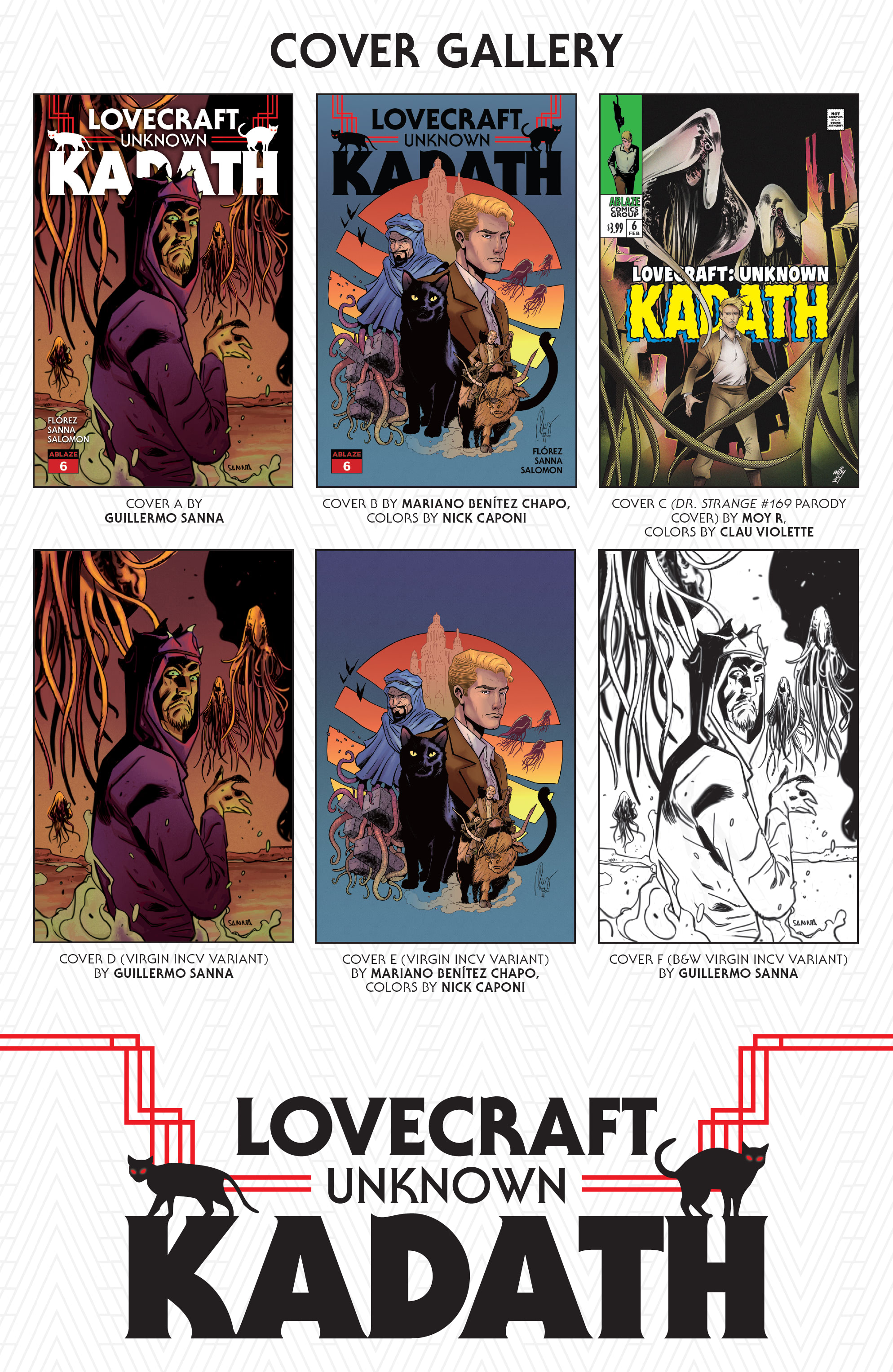 Read online Lovecraft Unknown Kadath comic -  Issue #6 - 32