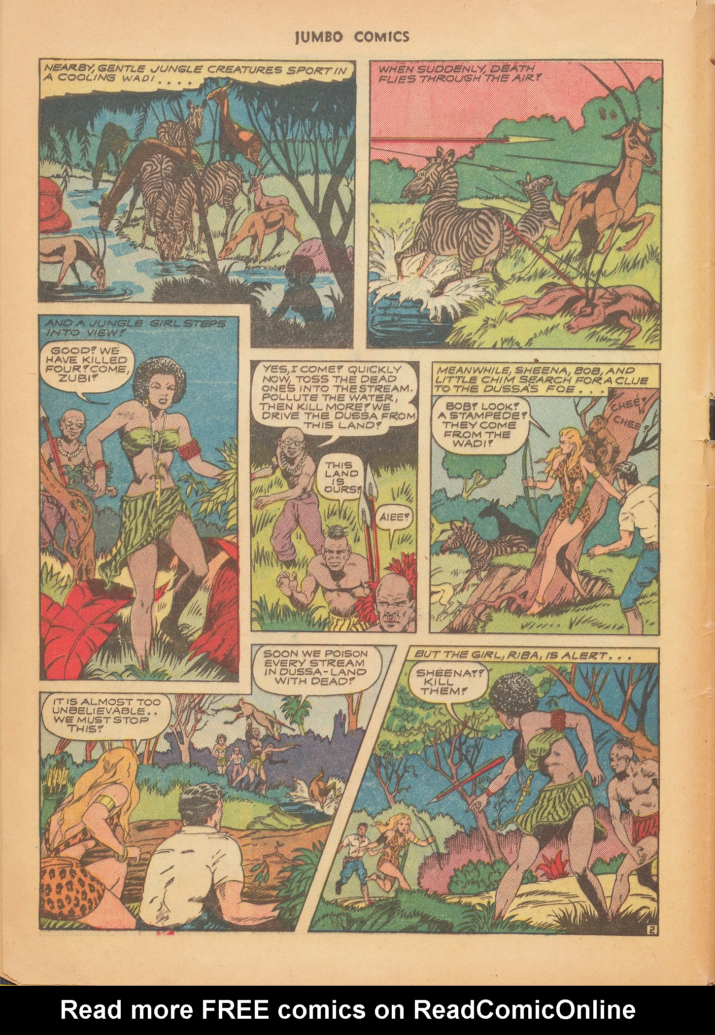 Read online Jumbo Comics comic -  Issue #55 - 4