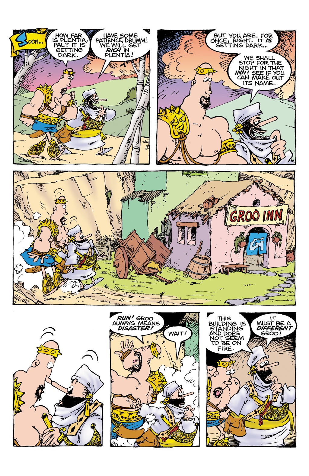 Read online Sergio Aragonés' Groo: The Most Intelligent Man In The World comic -  Issue # TPB - 60