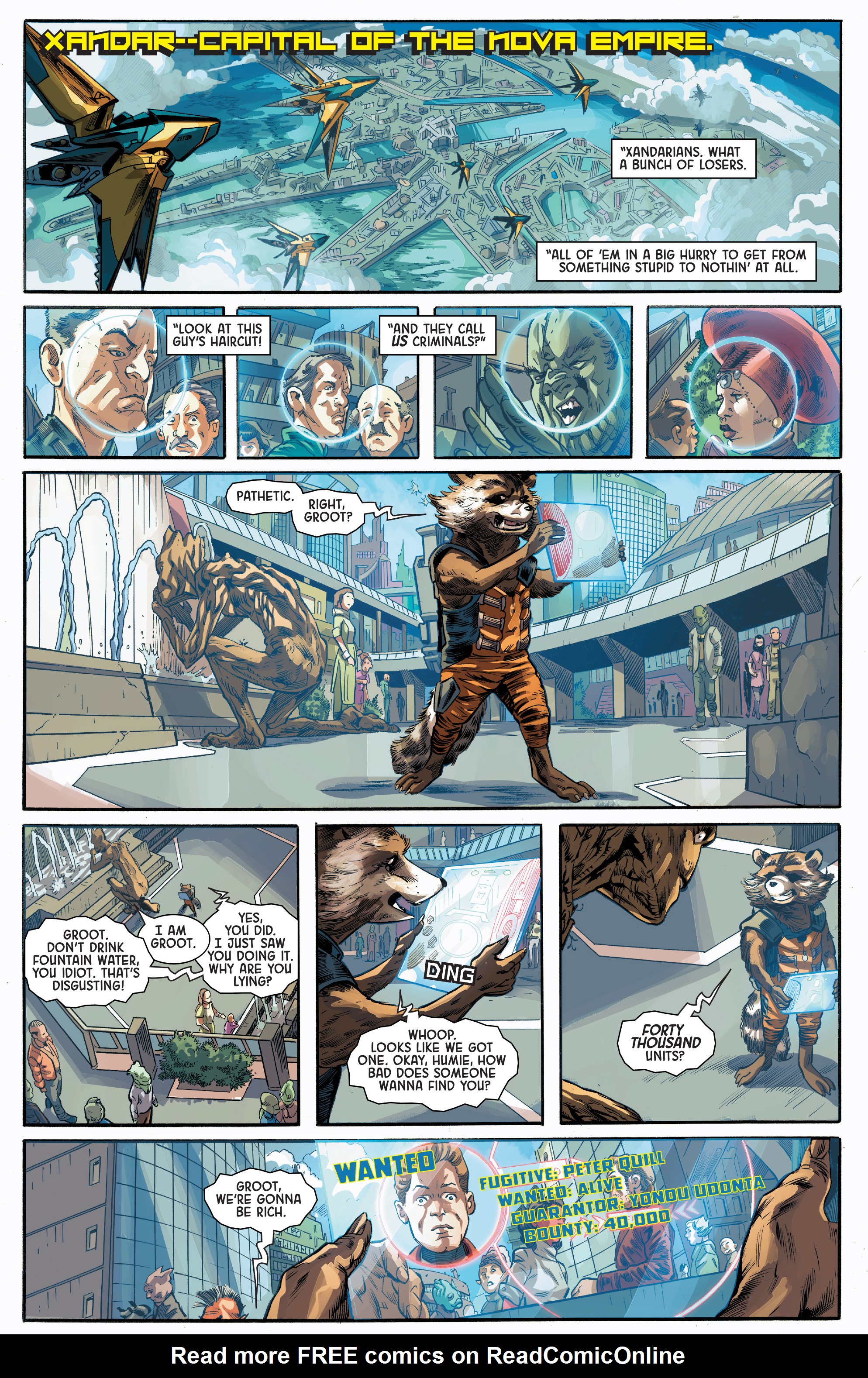 Read online Marvel's Guardians of the Galaxy Prelude comic -  Issue #1 - 9