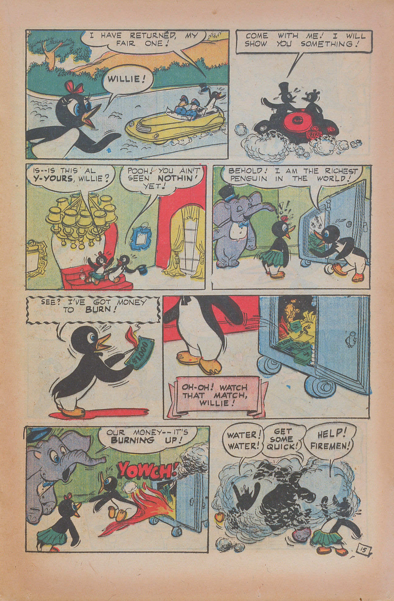 Read online Willie The Penguin comic -  Issue #5 - 17