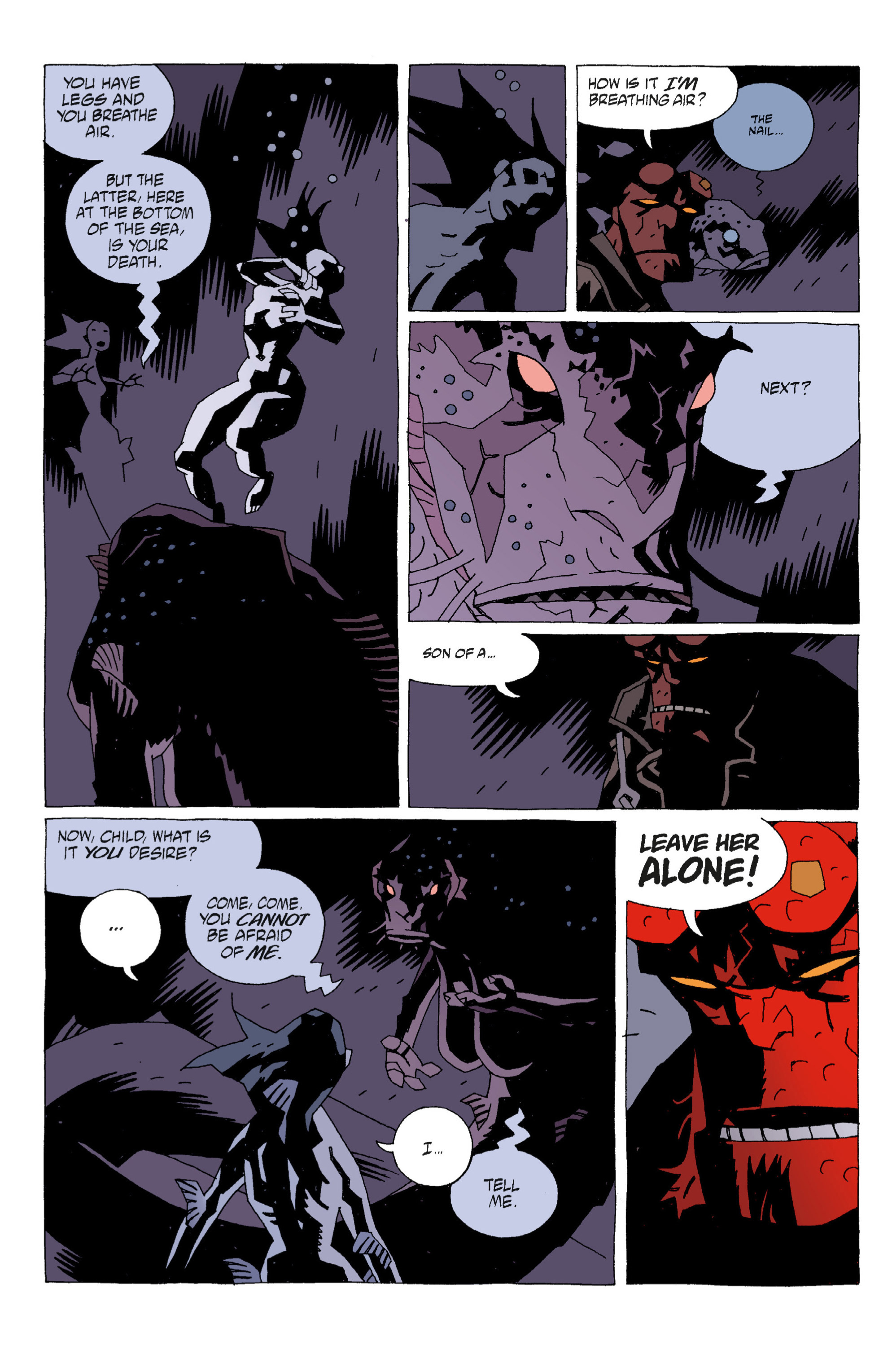 Read online Hellboy comic -  Issue #6 - 32