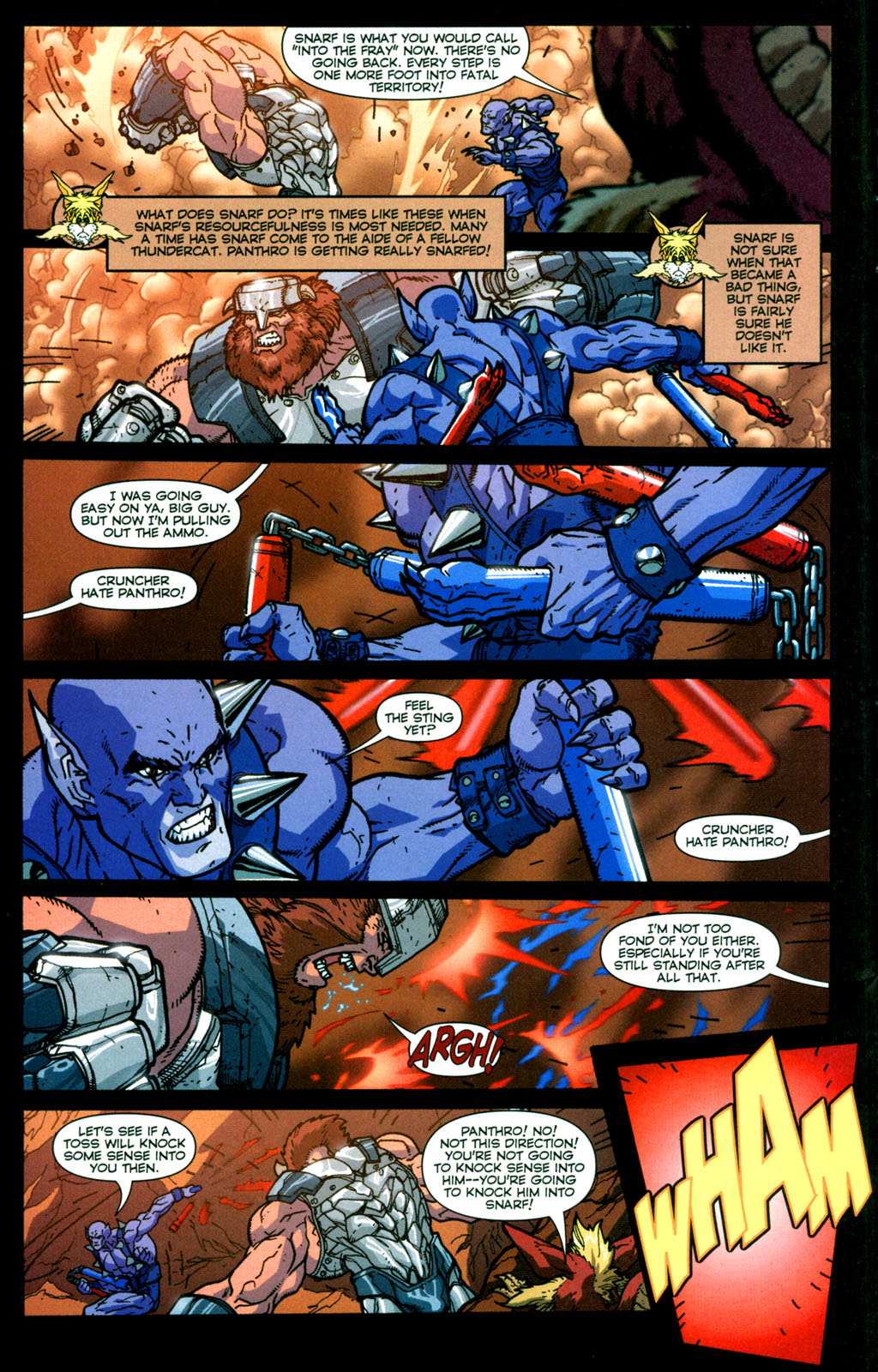 Read online ThunderCats: HammerHand's Revenge comic -  Issue #4 - 5