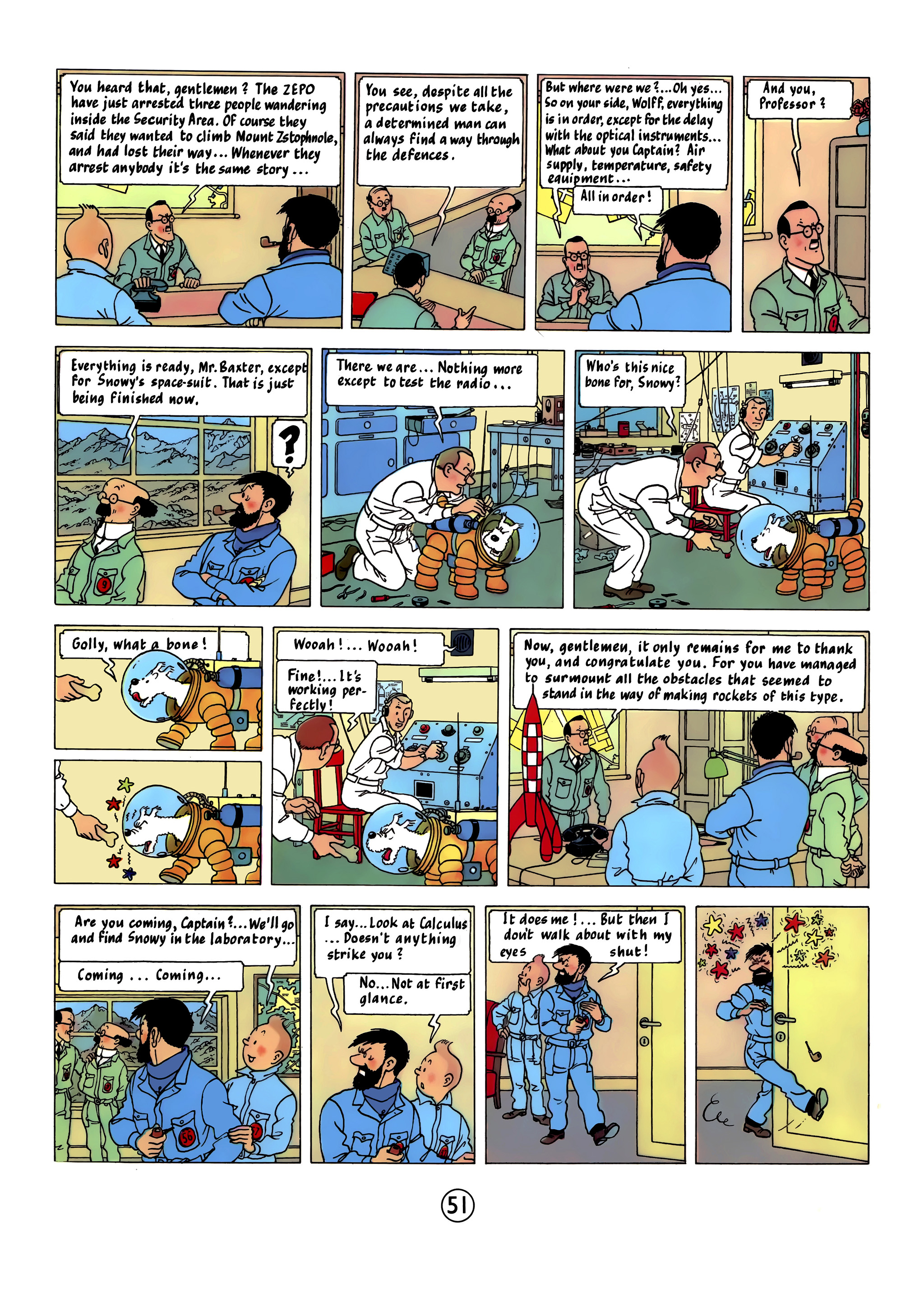 Read online The Adventures of Tintin comic -  Issue #16 - 54