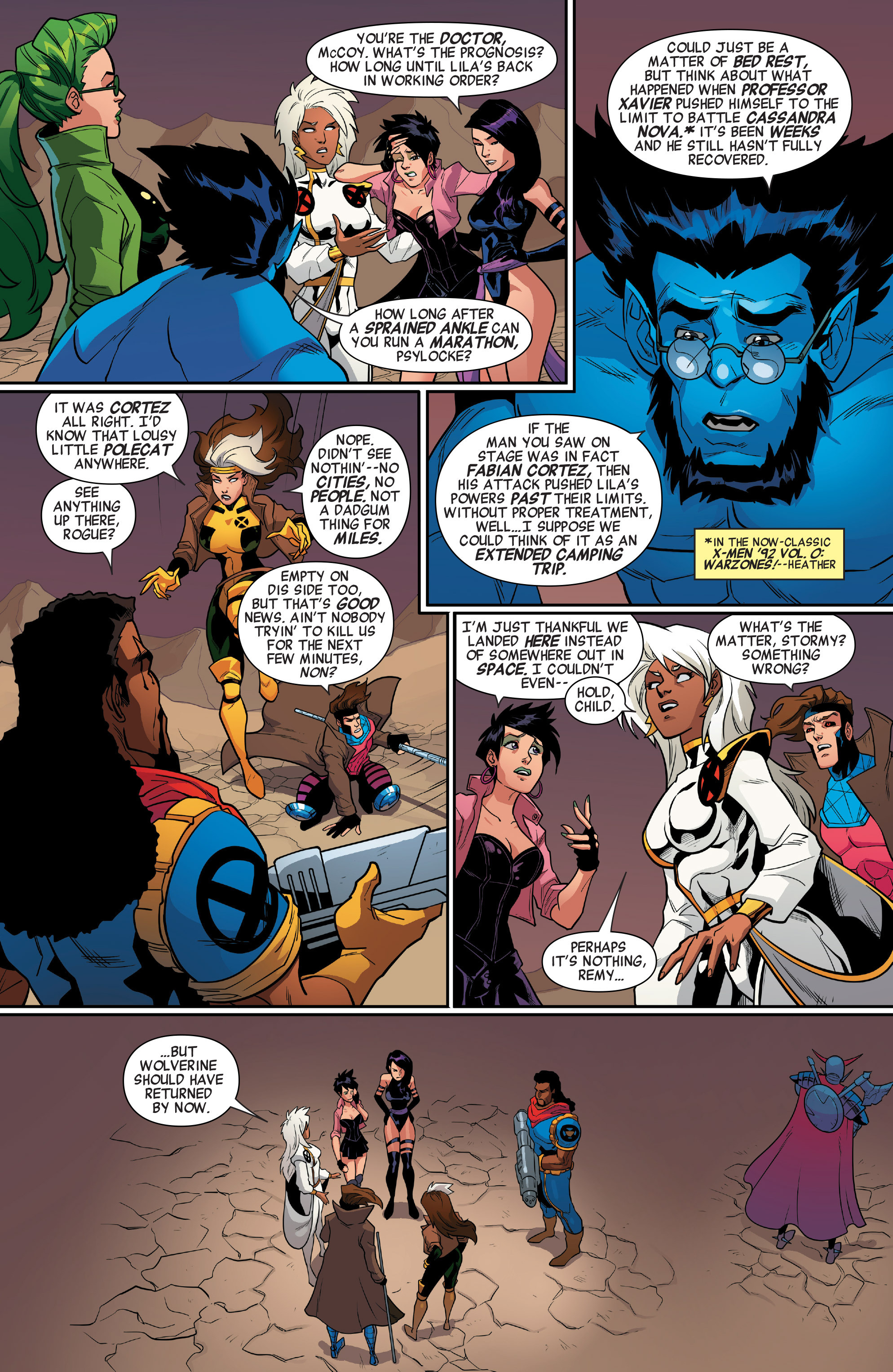 Read online X-Men '92 (2016) comic -  Issue #7 - 6