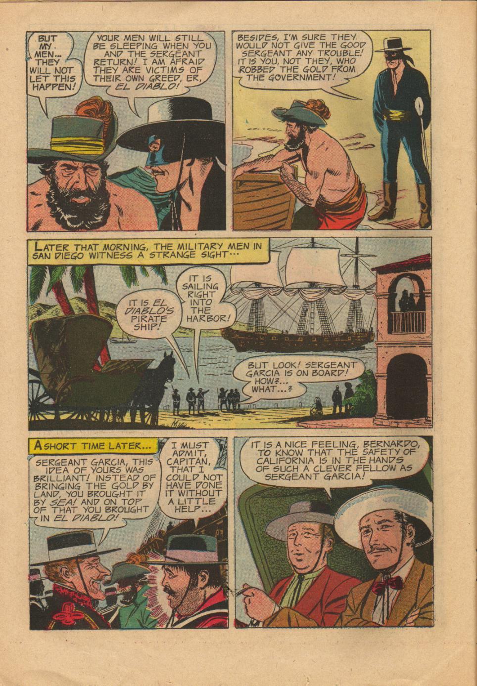 Read online Zorro (1966) comic -  Issue #3 - 22