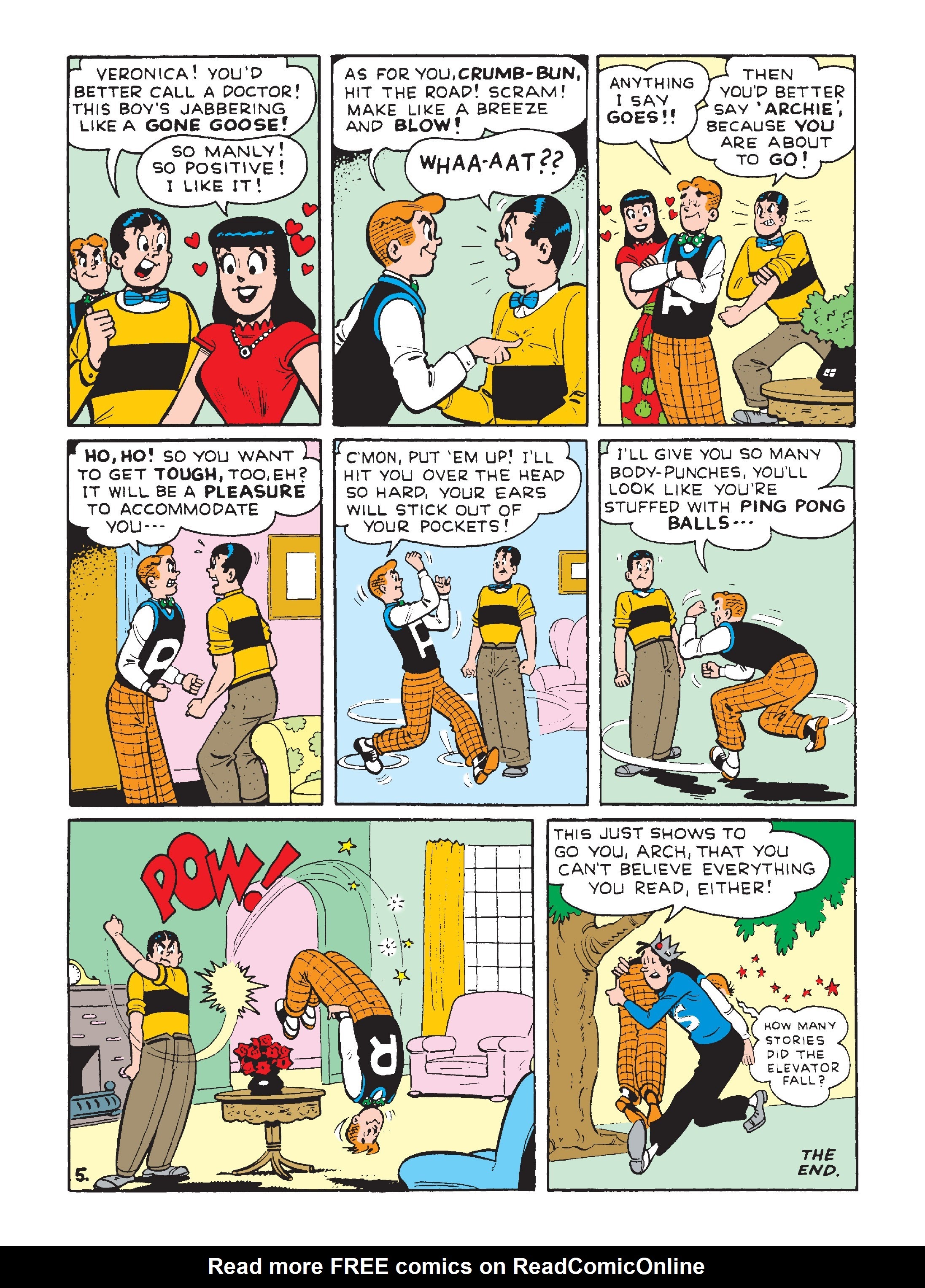 Read online Archie's Double Digest Magazine comic -  Issue #255 - 143