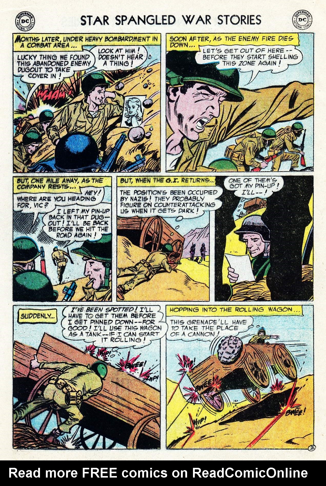 Read online Star Spangled War Stories (1952) comic -  Issue #38 - 20